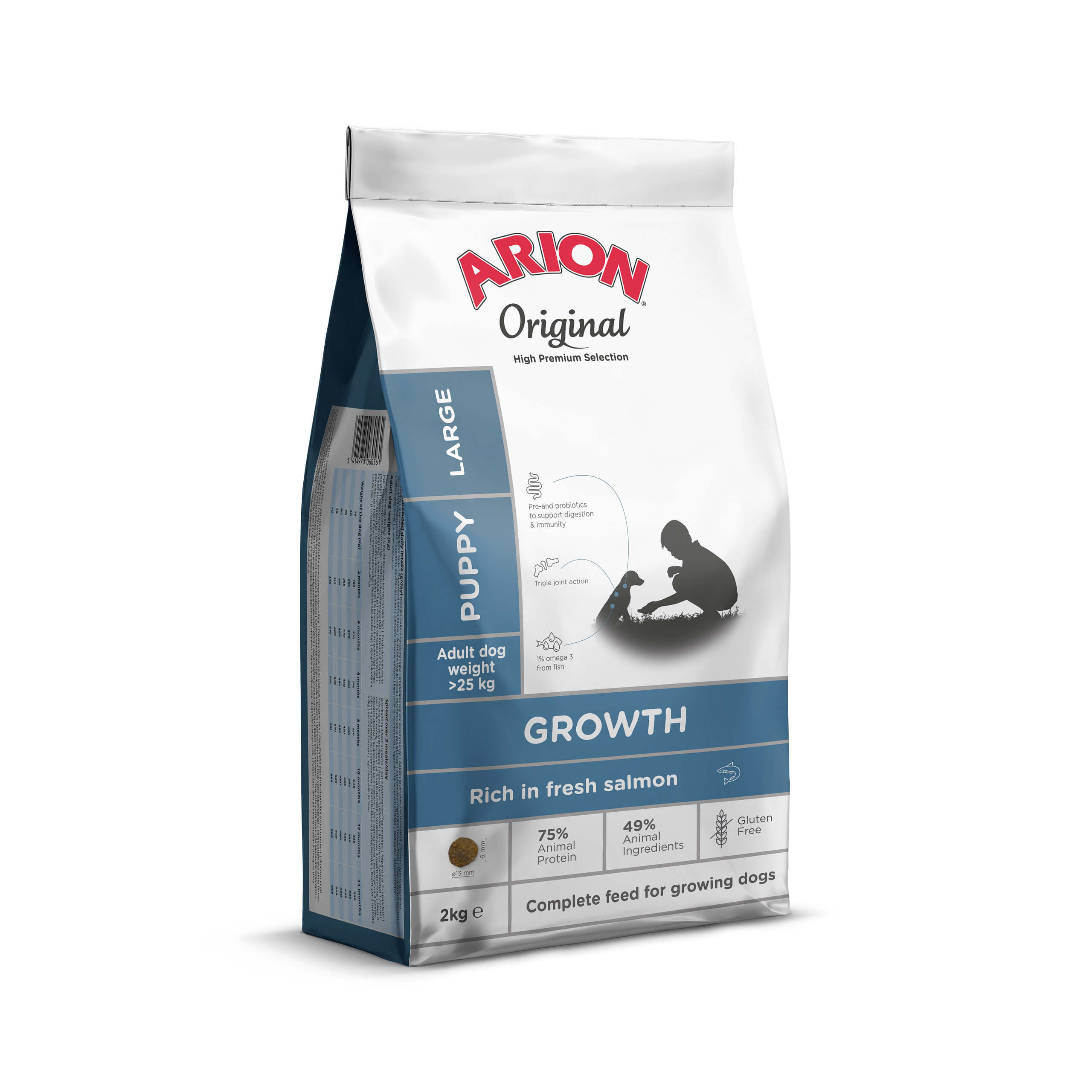 ARION Original GROWTH Puppy Large Salmon&Rice 2kg