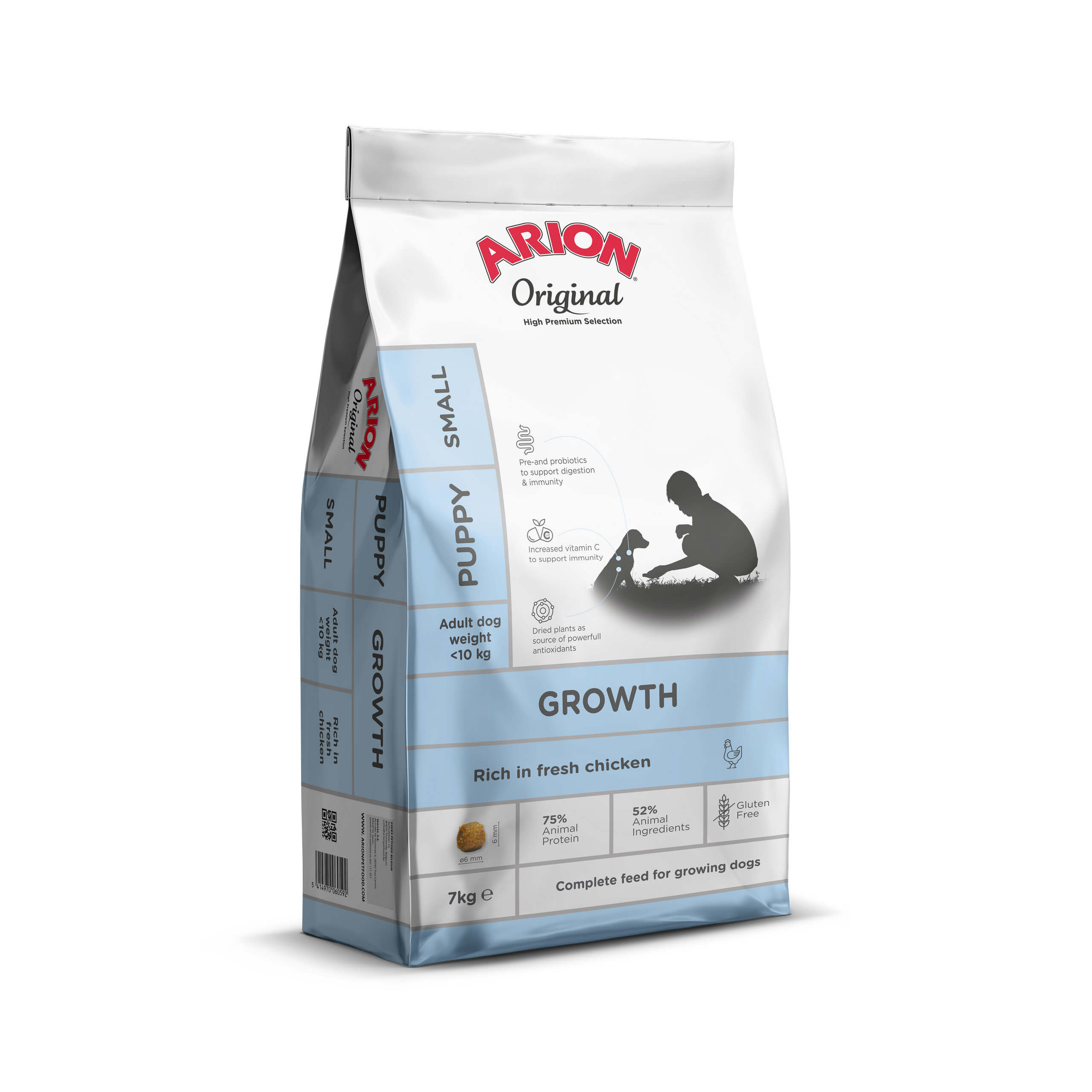 ARION Original GROWTH Puppy Small Chicken&Rice