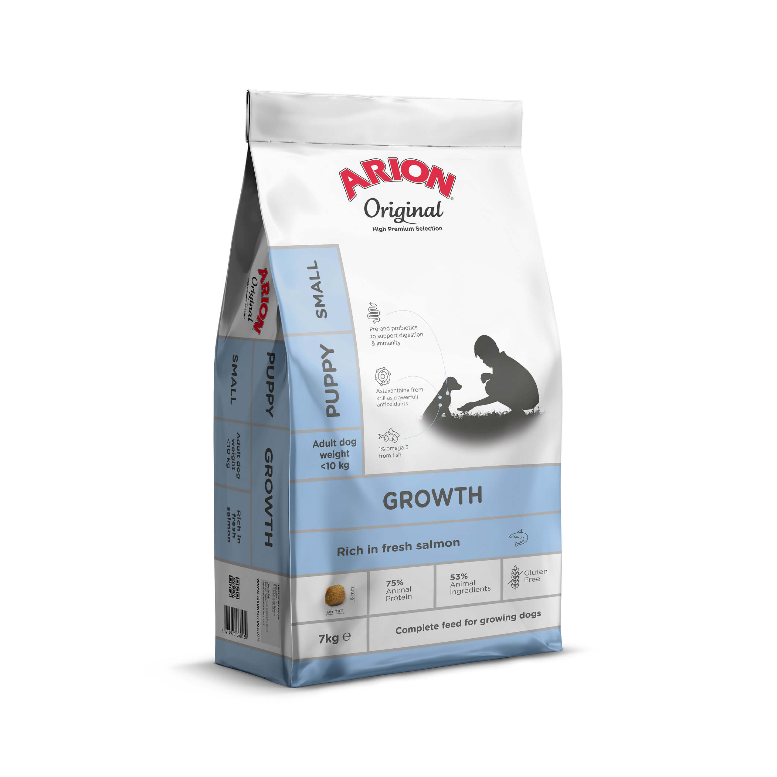 ARION Original GROWTH Puppy Small Salmon&Rice