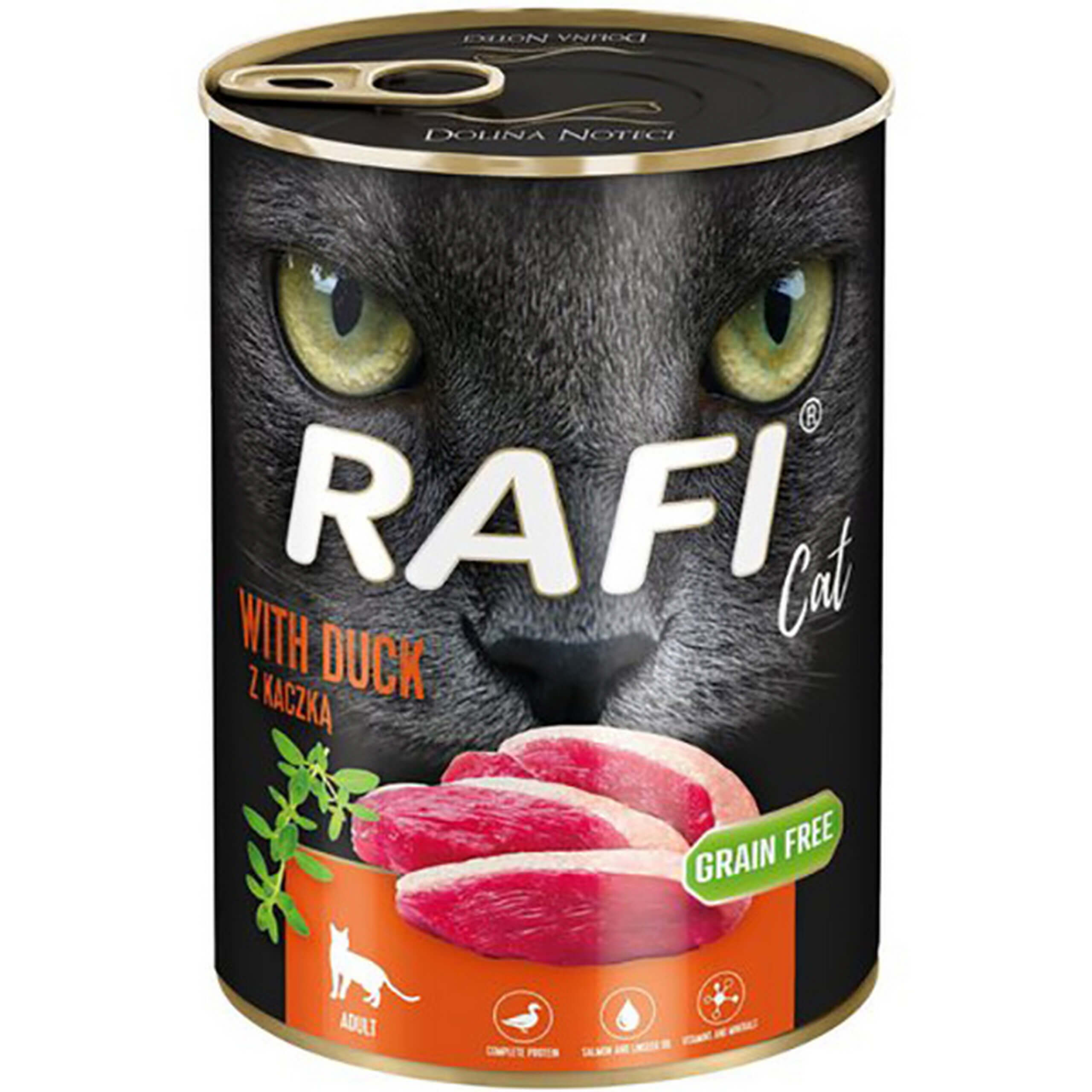 RAFI Cat Adult Kaczka 400g