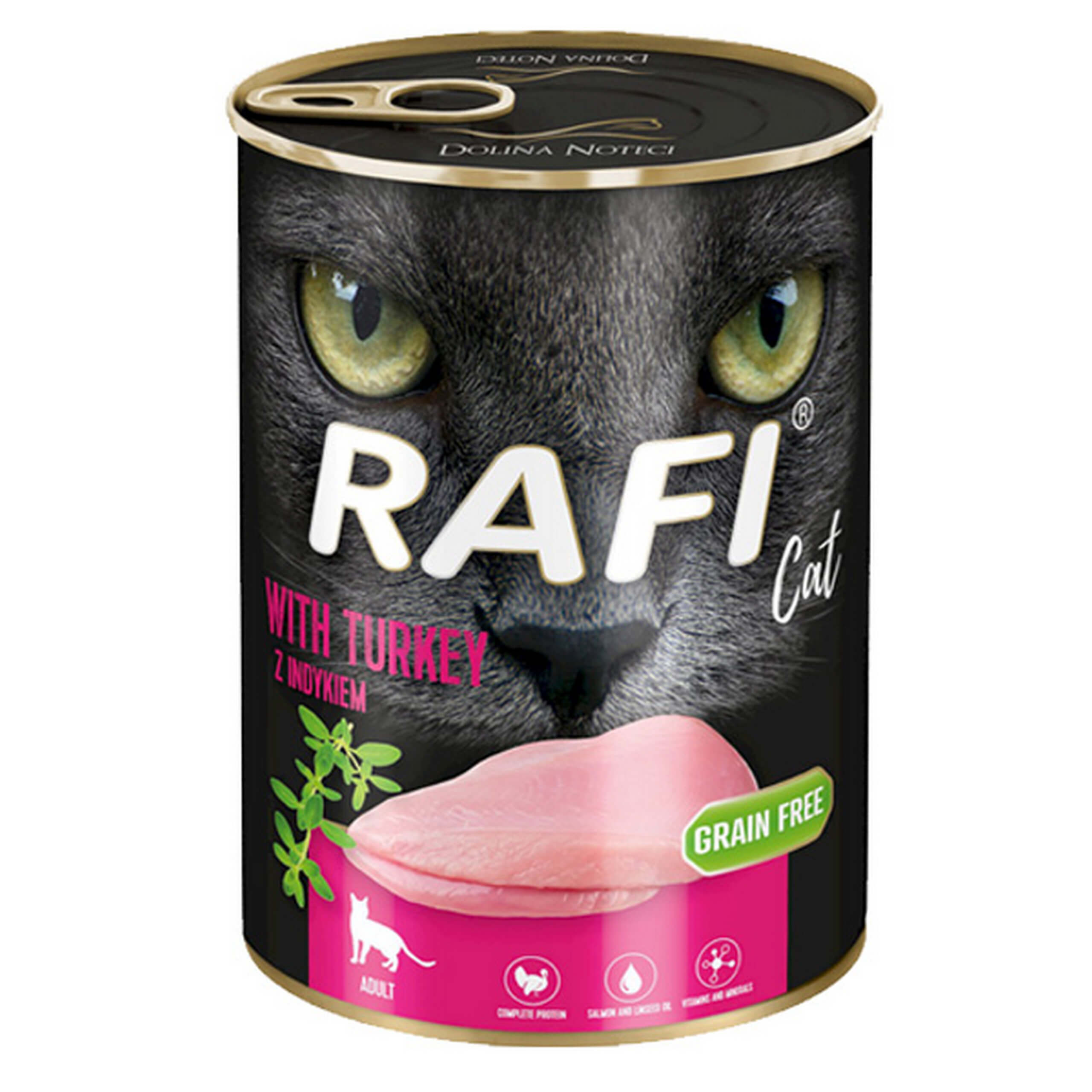 RAFI Cat Adult Indyk 400g