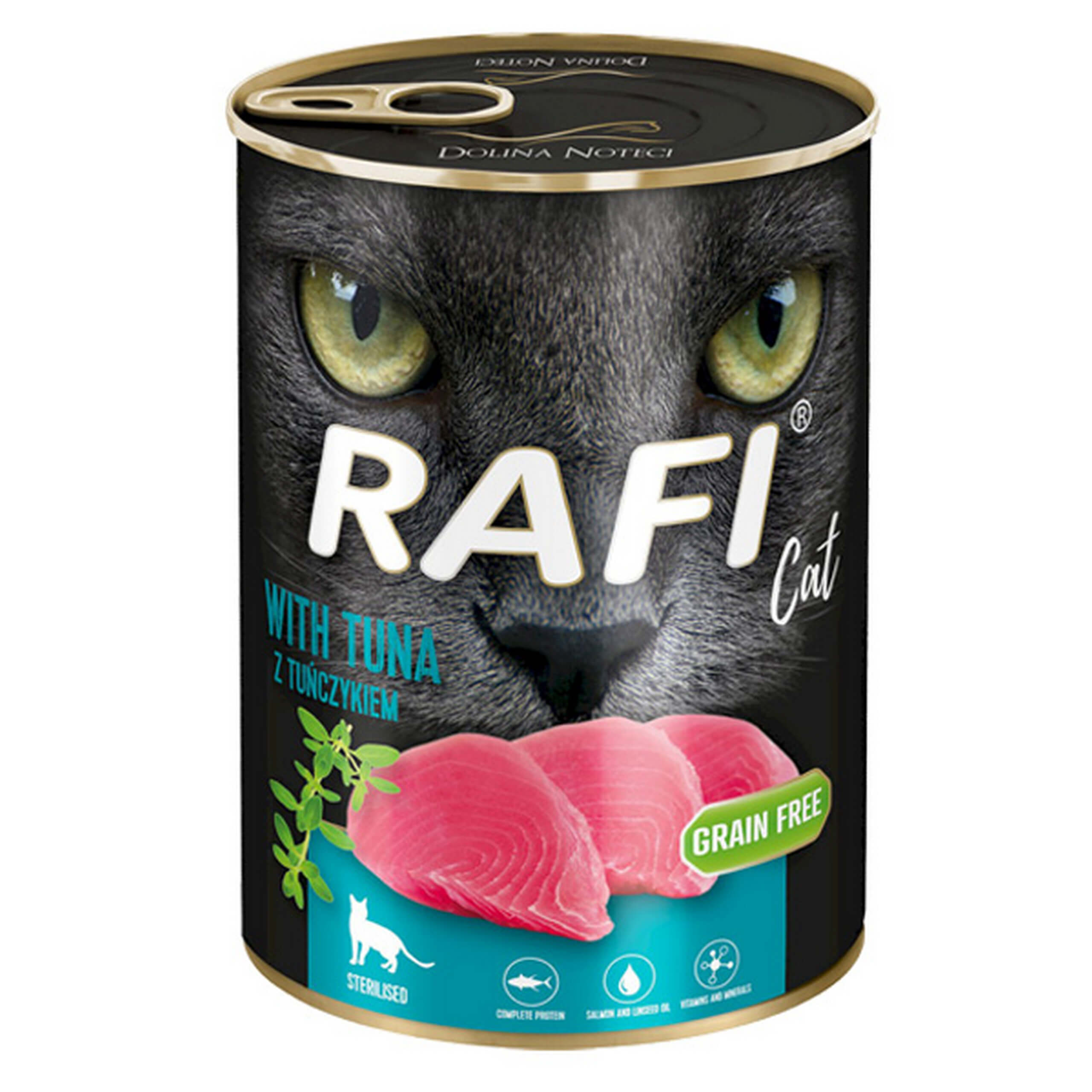 RAFI Cat Sterilised Tuńczyk 400g