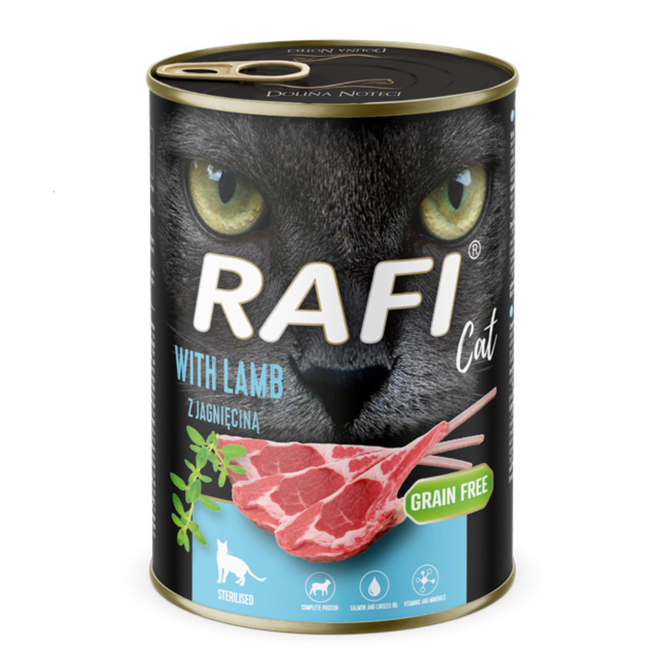 RAFI Cat Sterilised Jagnięcina 400g