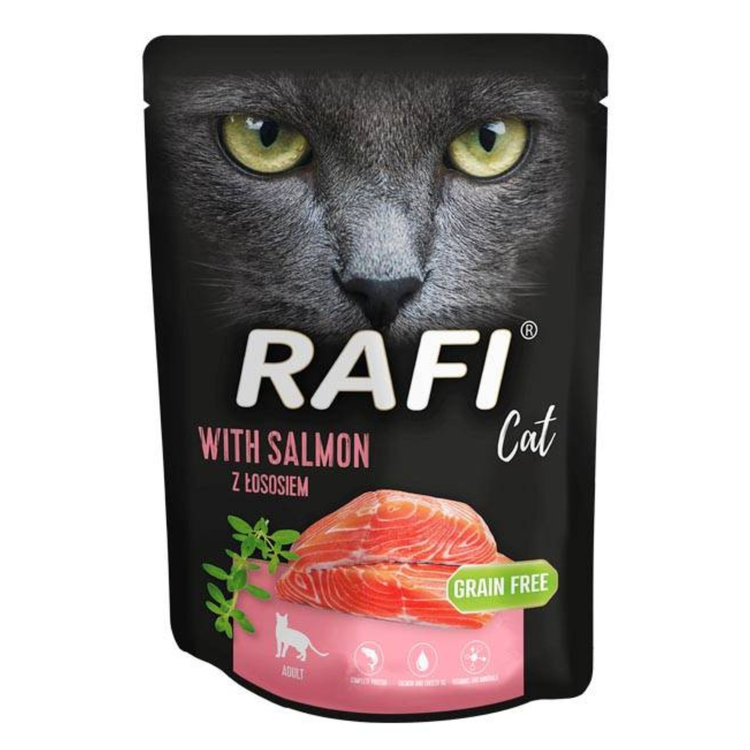 RAFI Cat Adult Łosoś 300g