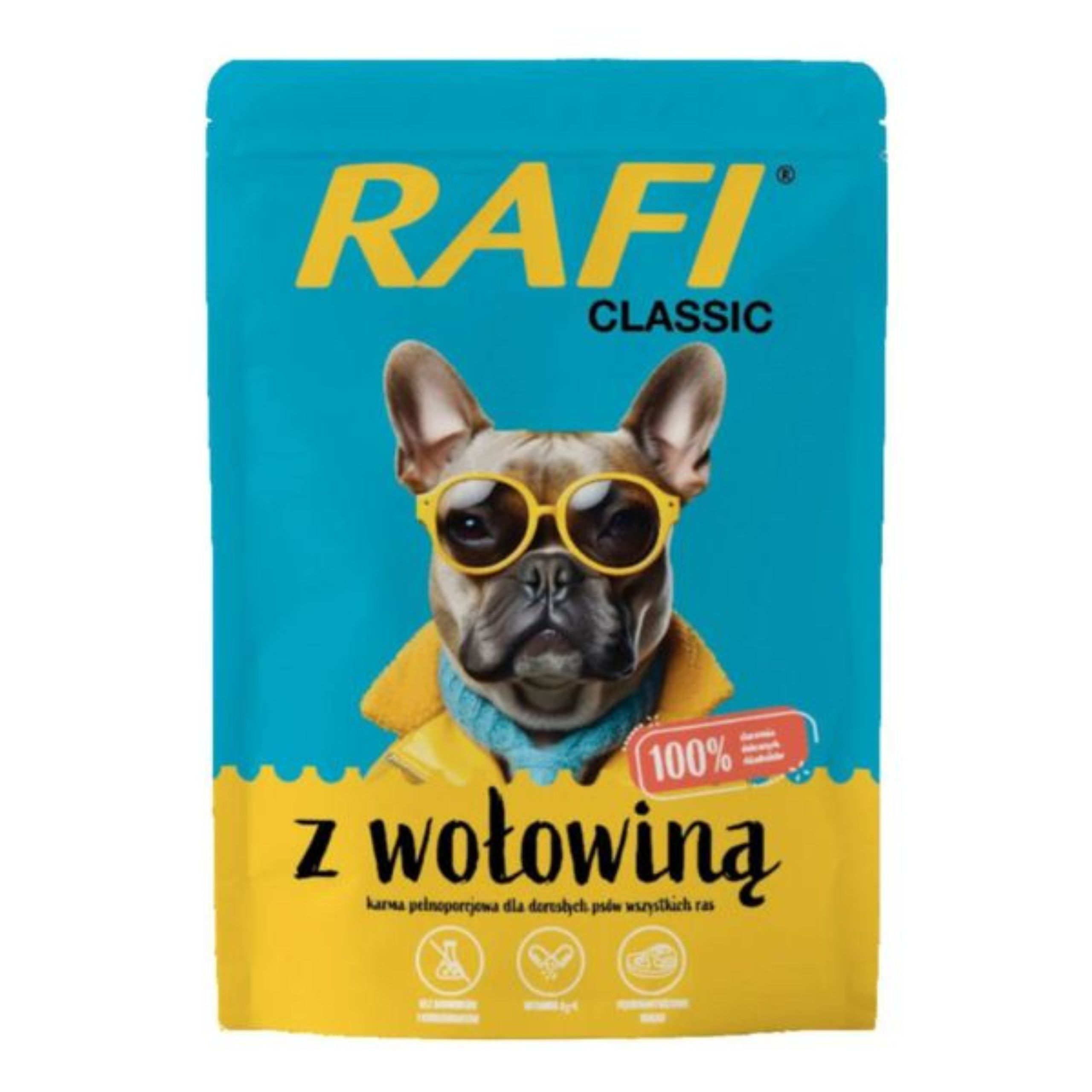 RAFI Classic z wołowiną 400g
