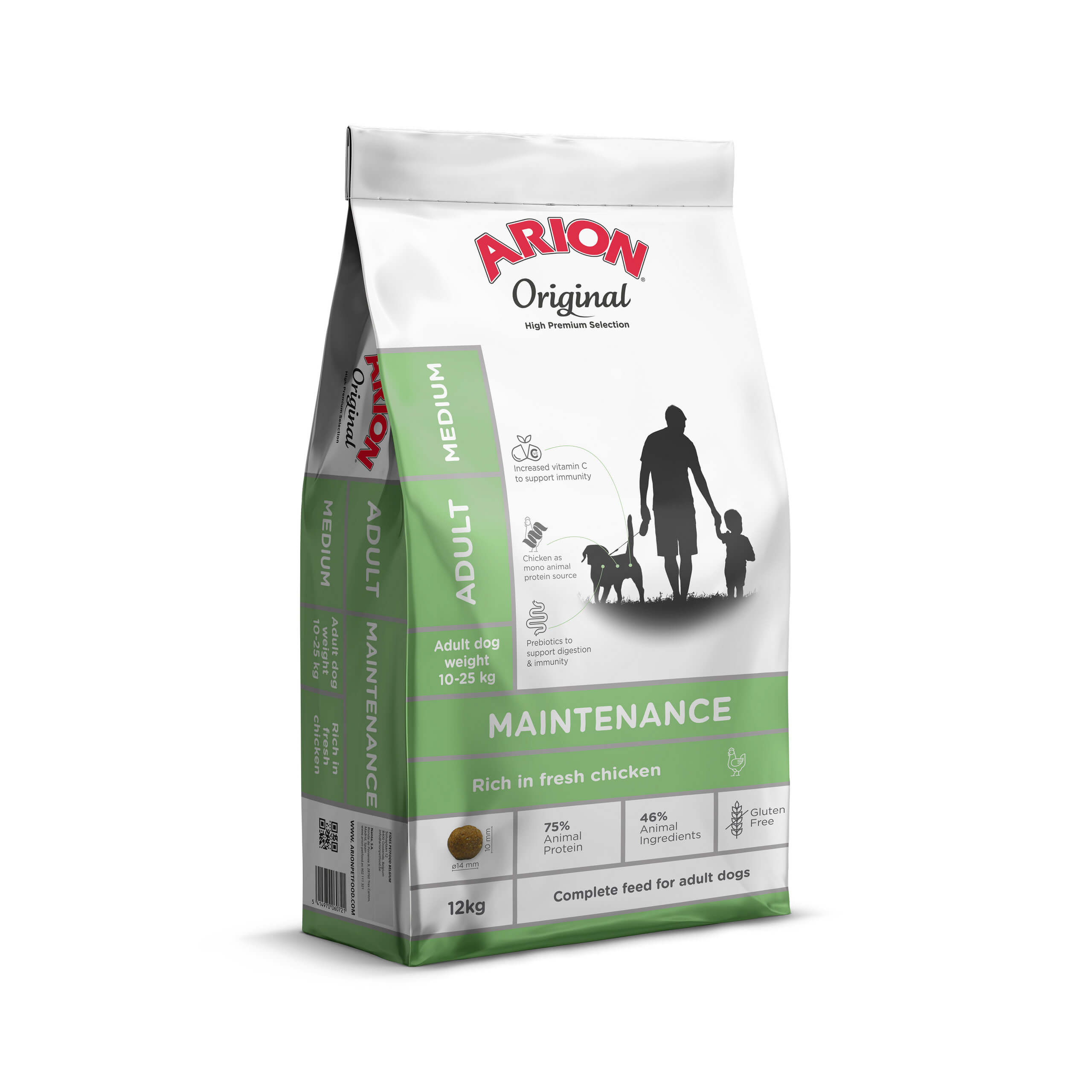 ARION Original MAINTENANCE Adult Medium Chicken&Rice