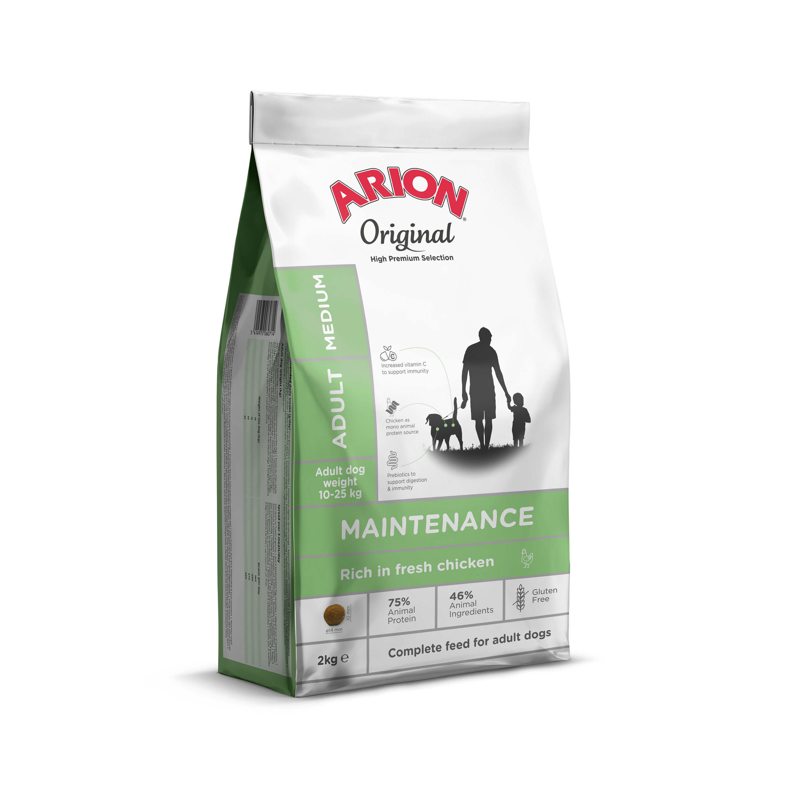 ARION Original MAINTENANCE Adult Medium Chicken&Rice