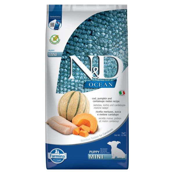 FARMINA N&D Ocean Puppy Mini Cod&Pumpkin&Melon - obrazek 2