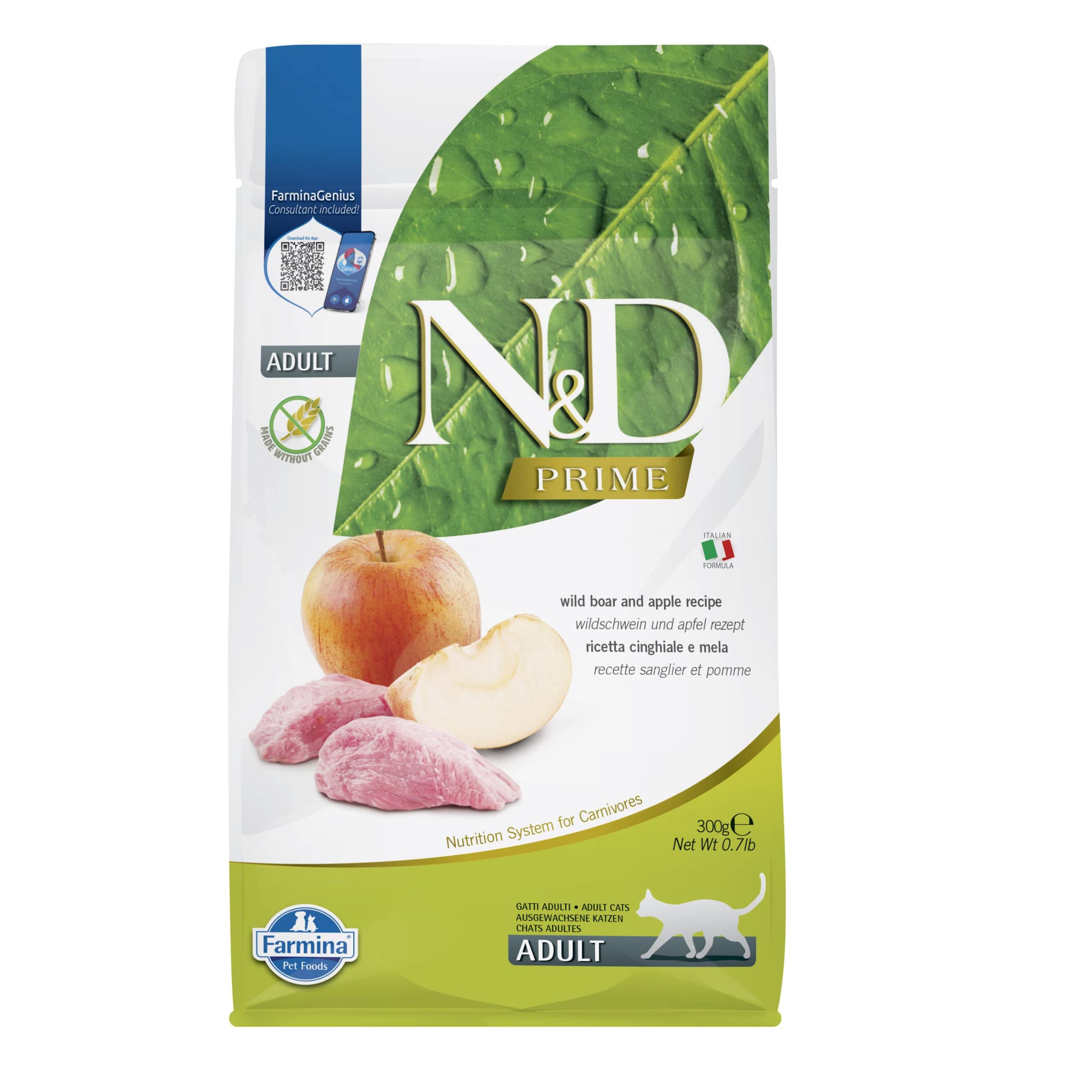 FARMINA N&D Prime Adult Wild Boar & Apple