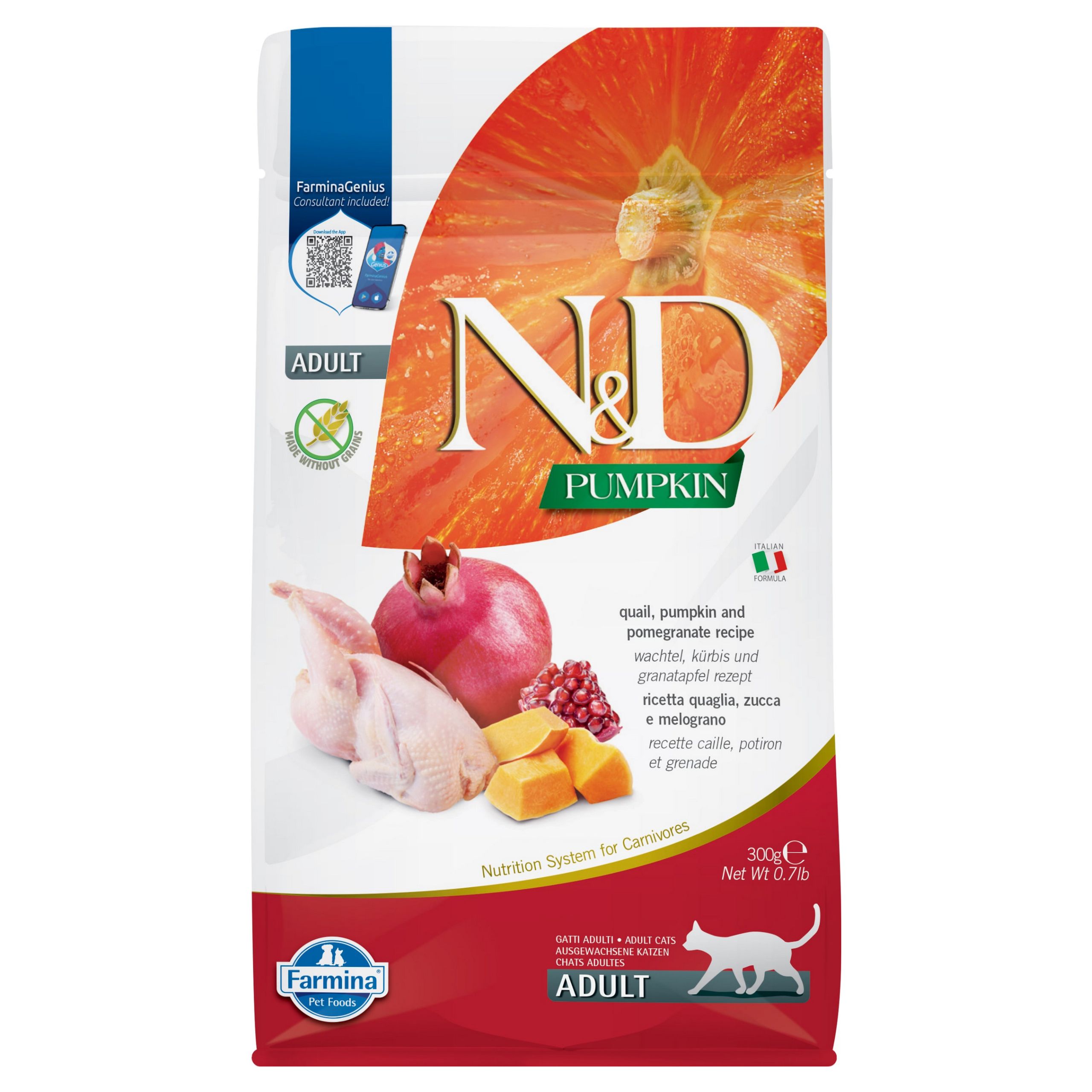 FARMINA N&D Pumpkin Quail&Pomegranate