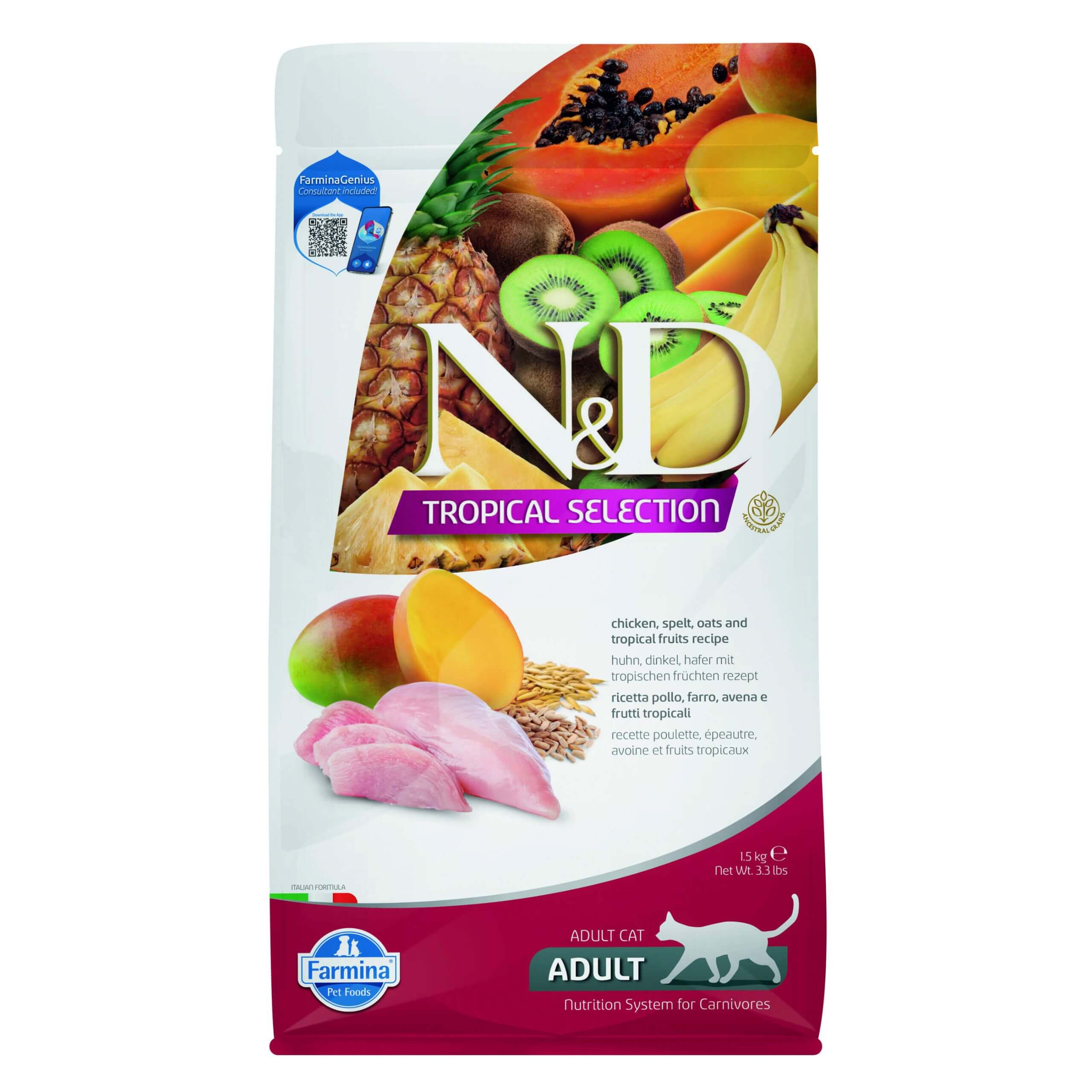 FARMINA N&D Tropical Chicken 1,5kg