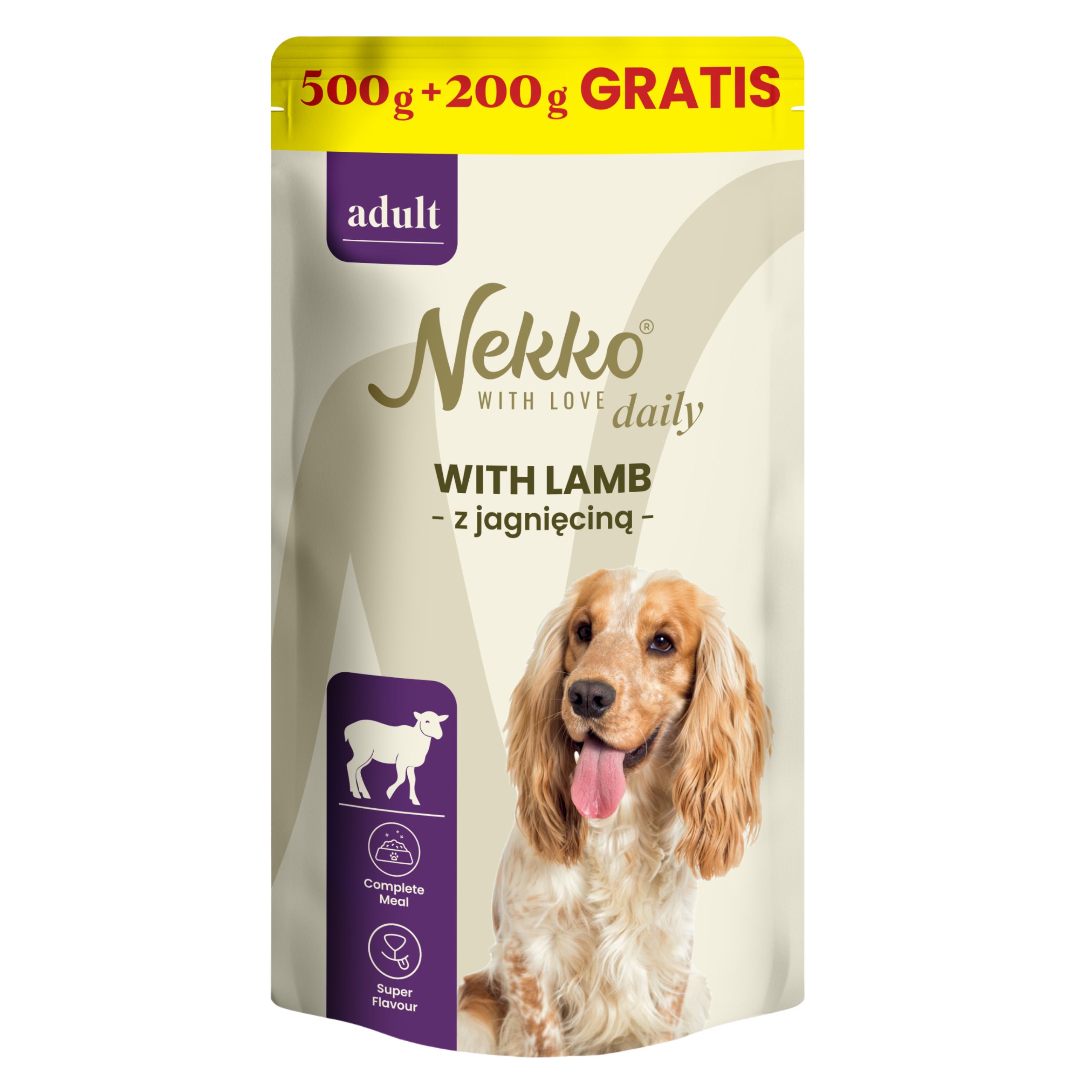 NEKKO DAILY Jagnięcina 500+200g