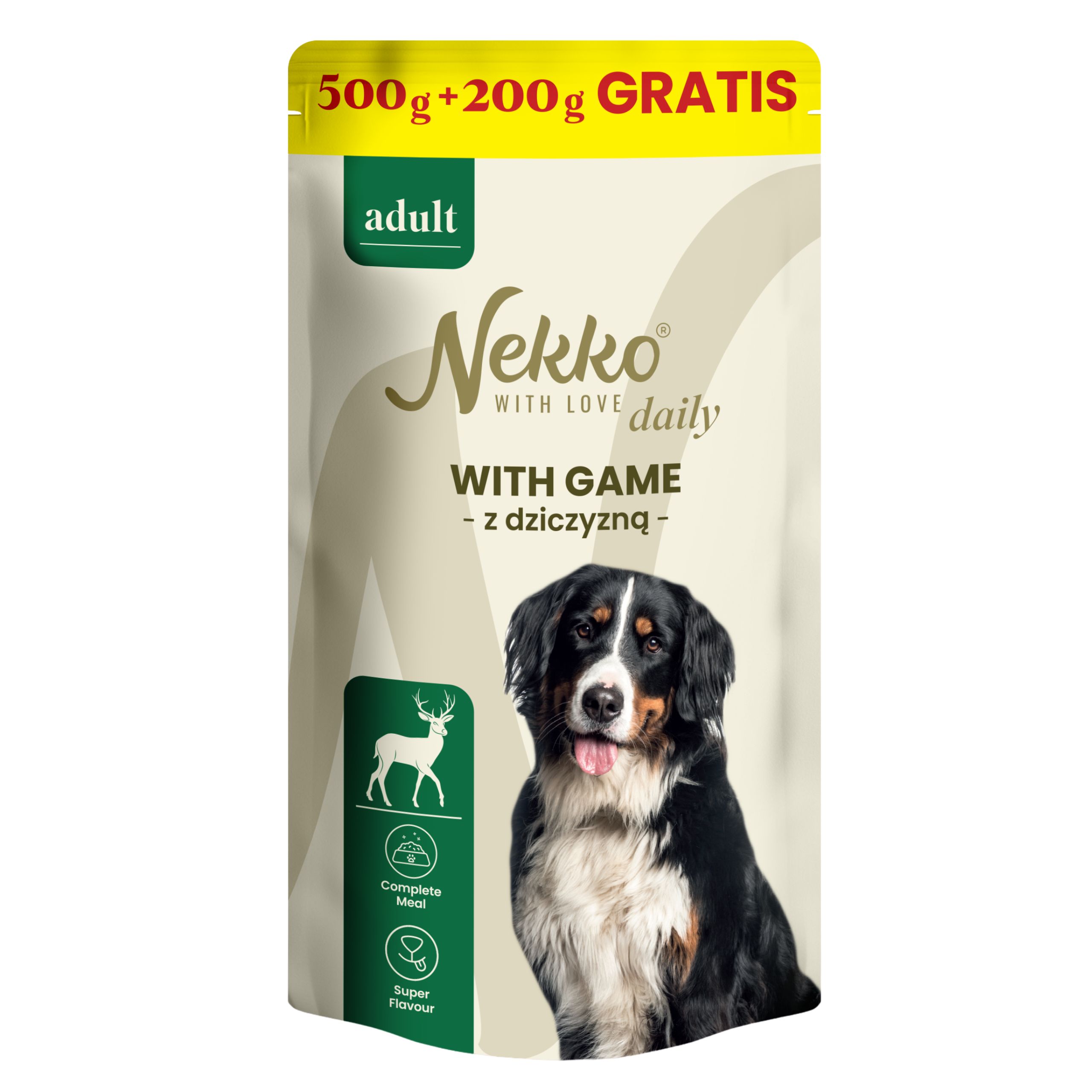 NEKKO DAILY Dziczyzna 500+200g