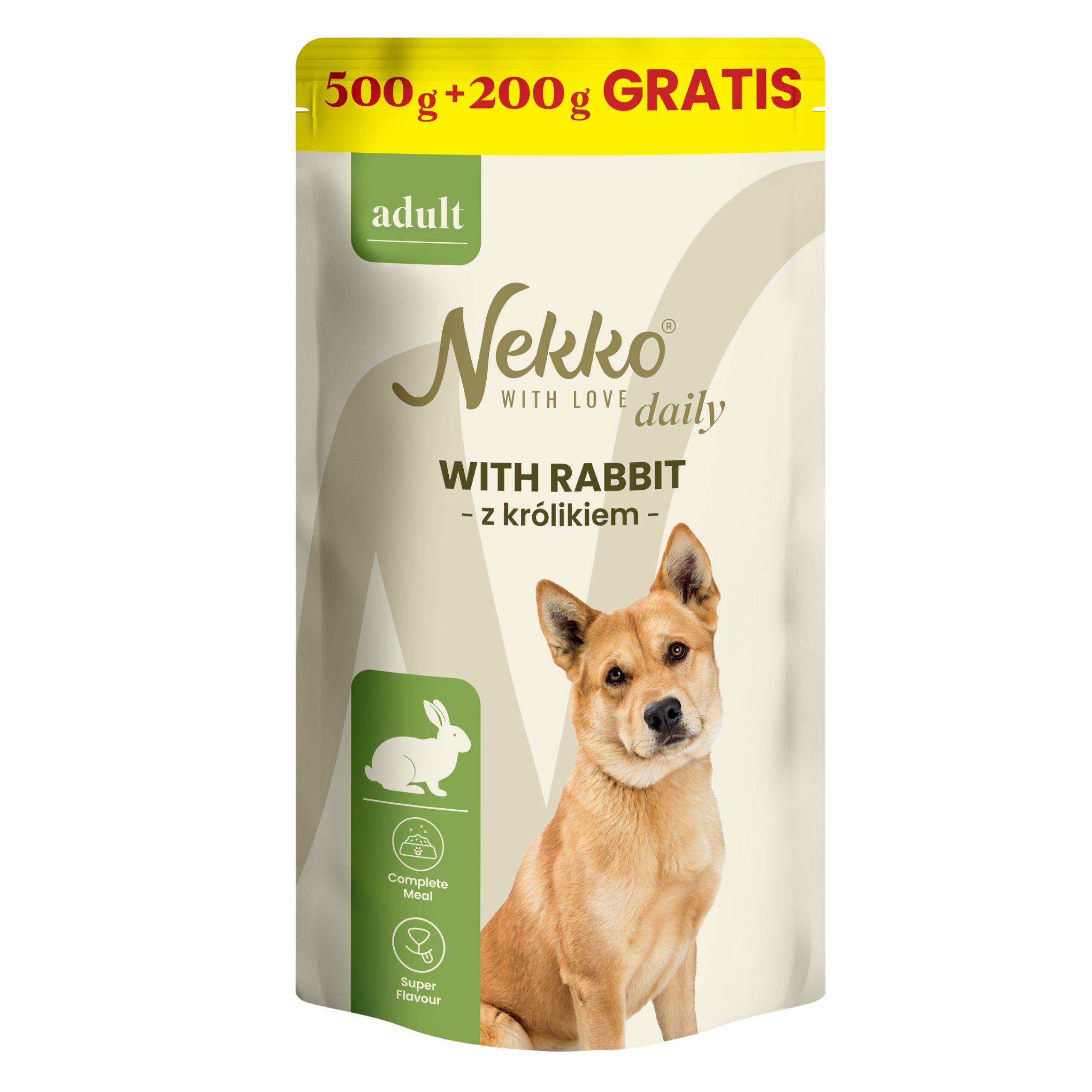 NEKKO DAILY Królik 500+200g