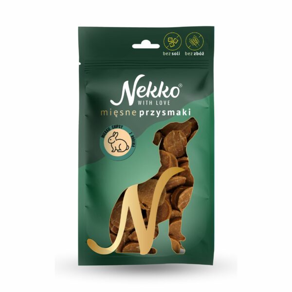 NEKKO Chipsy z królika miękkie 80g