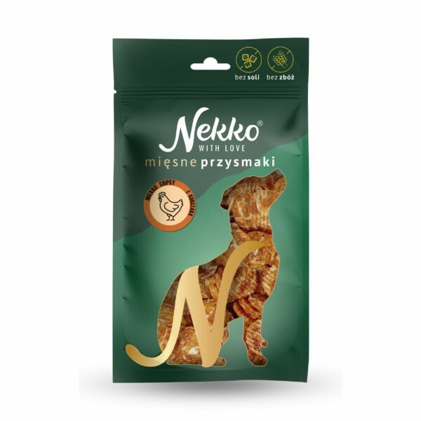 NEKKO Chipsy z kurczaka miękkie 80g