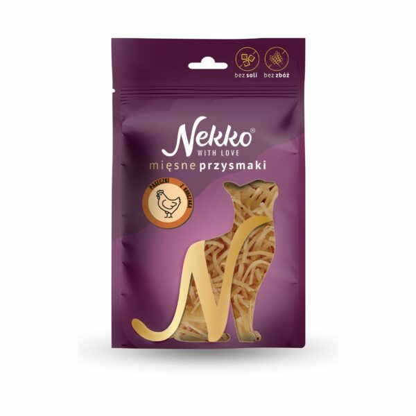 NEKKO Kot Paseczki z kurczaka 50g