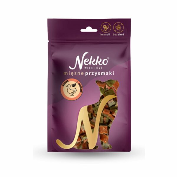NEKKO Kot Kaczka z jagodami 50g