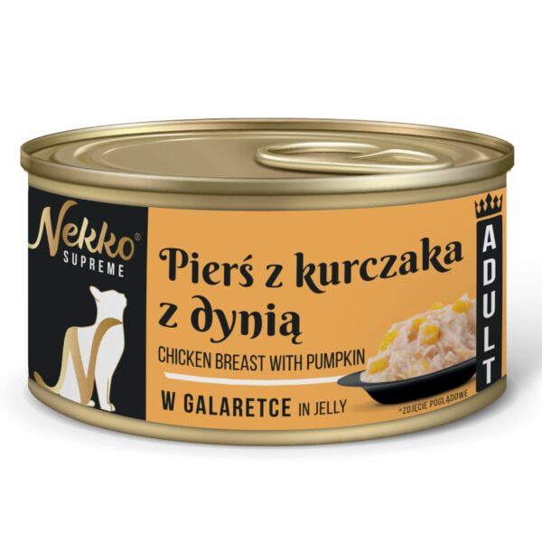 NEKKO SUPREME Adult Pierś z Kurczaka z Dynią w galaretce 80g