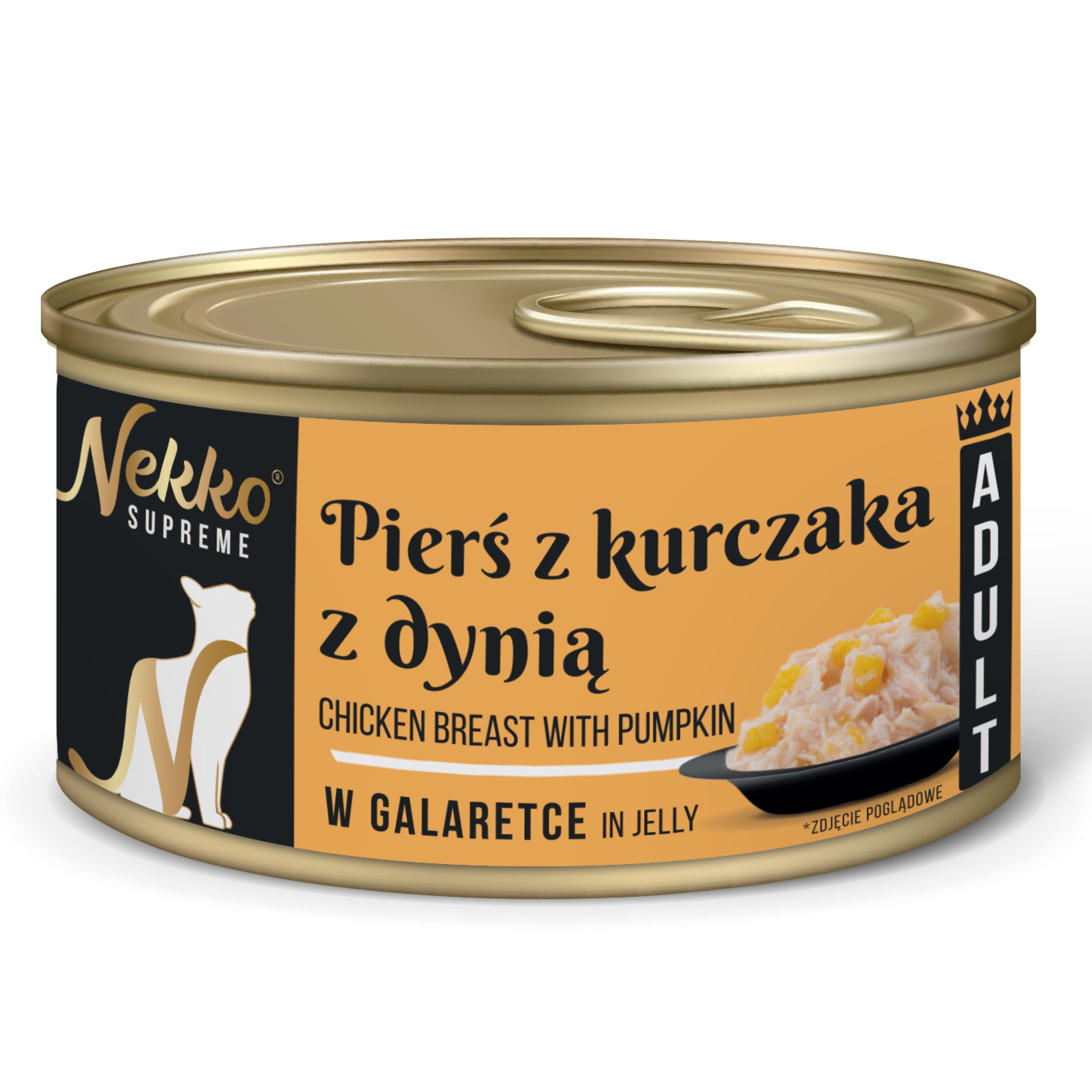 NEKKO SUPREME Adult Pierś z Kurczaka z Dynią w galaretce 80g