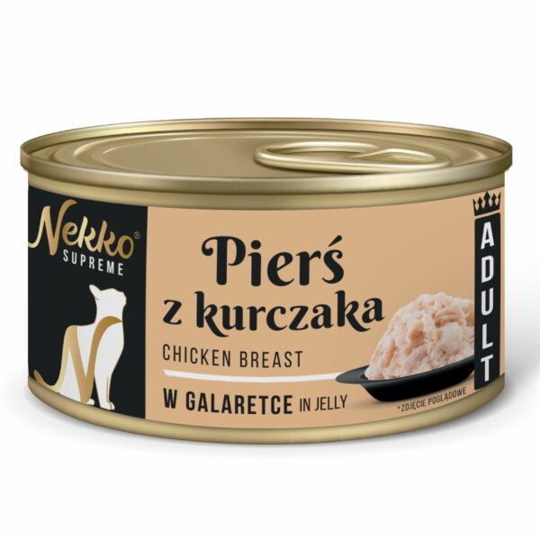 NEKKO SUPREME Adult Pierś z Kurczaka w galaretce 80g