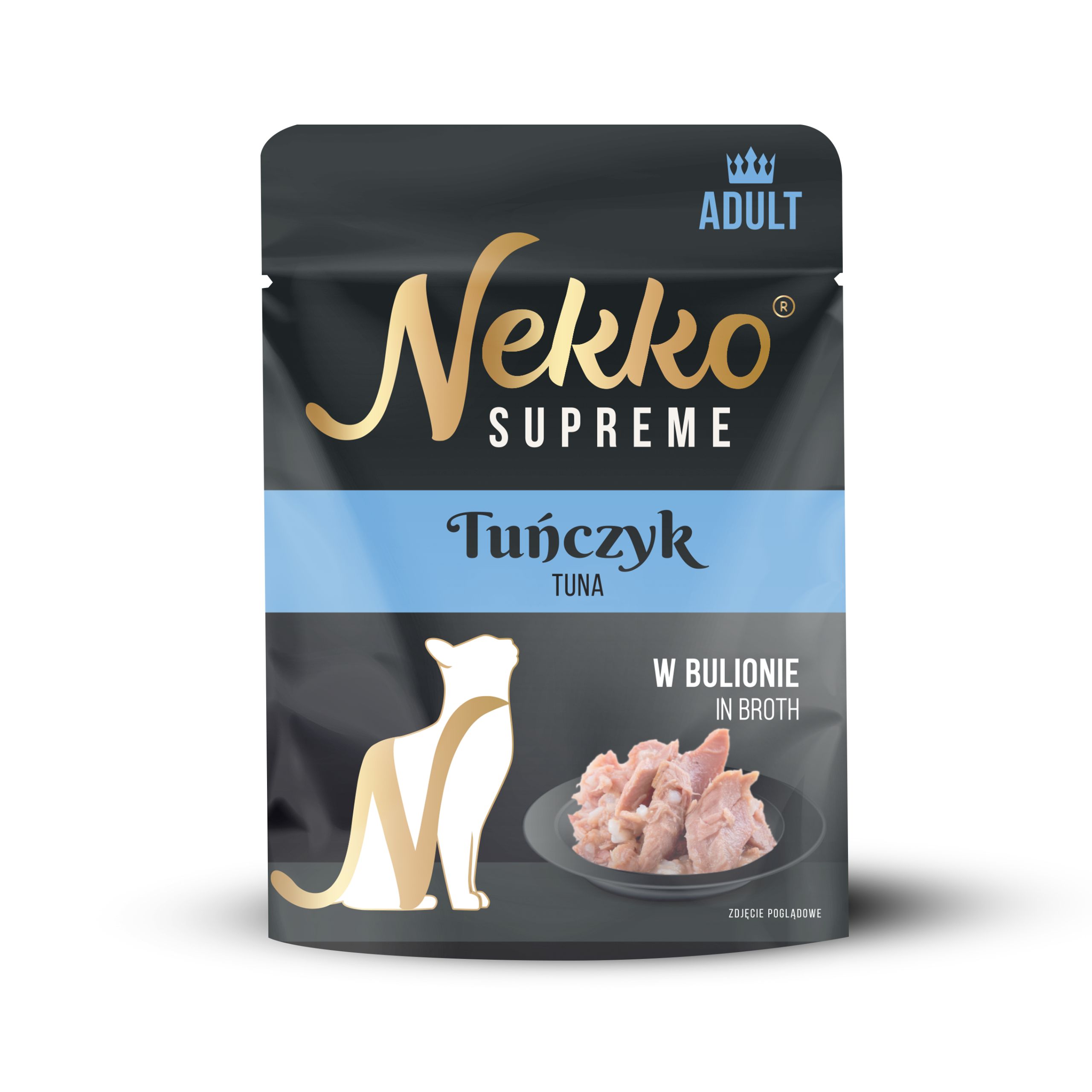 NEKKO SUPREME Adult Tuńczyk w bulionie 70g