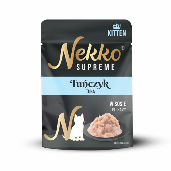 NEKKO SUPREME Kitten Tuńczyk w sosie 70g