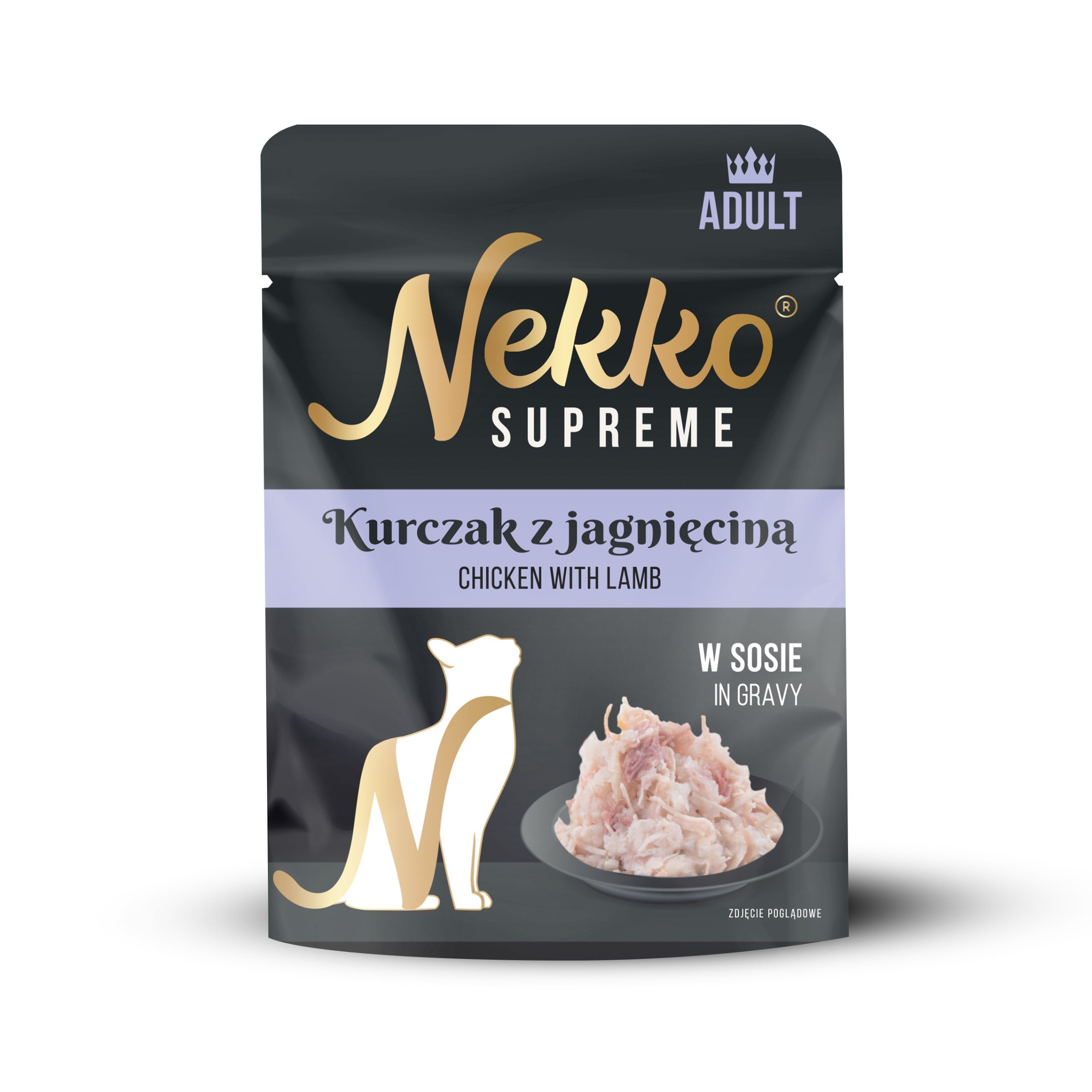 NEKKO SUPREME Adult Kurczak z Jagnięciną w sosie 70g