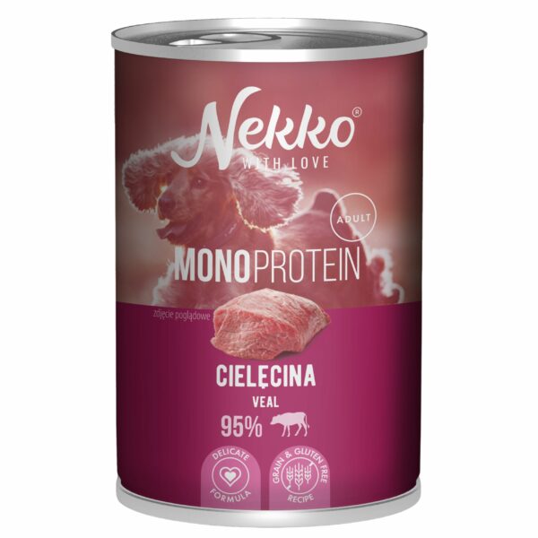 NEKKO Mono Adult Cielęcina 400g