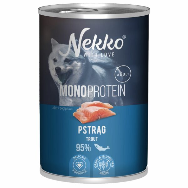 NEKKO Mono Adult Pstrąg 400g