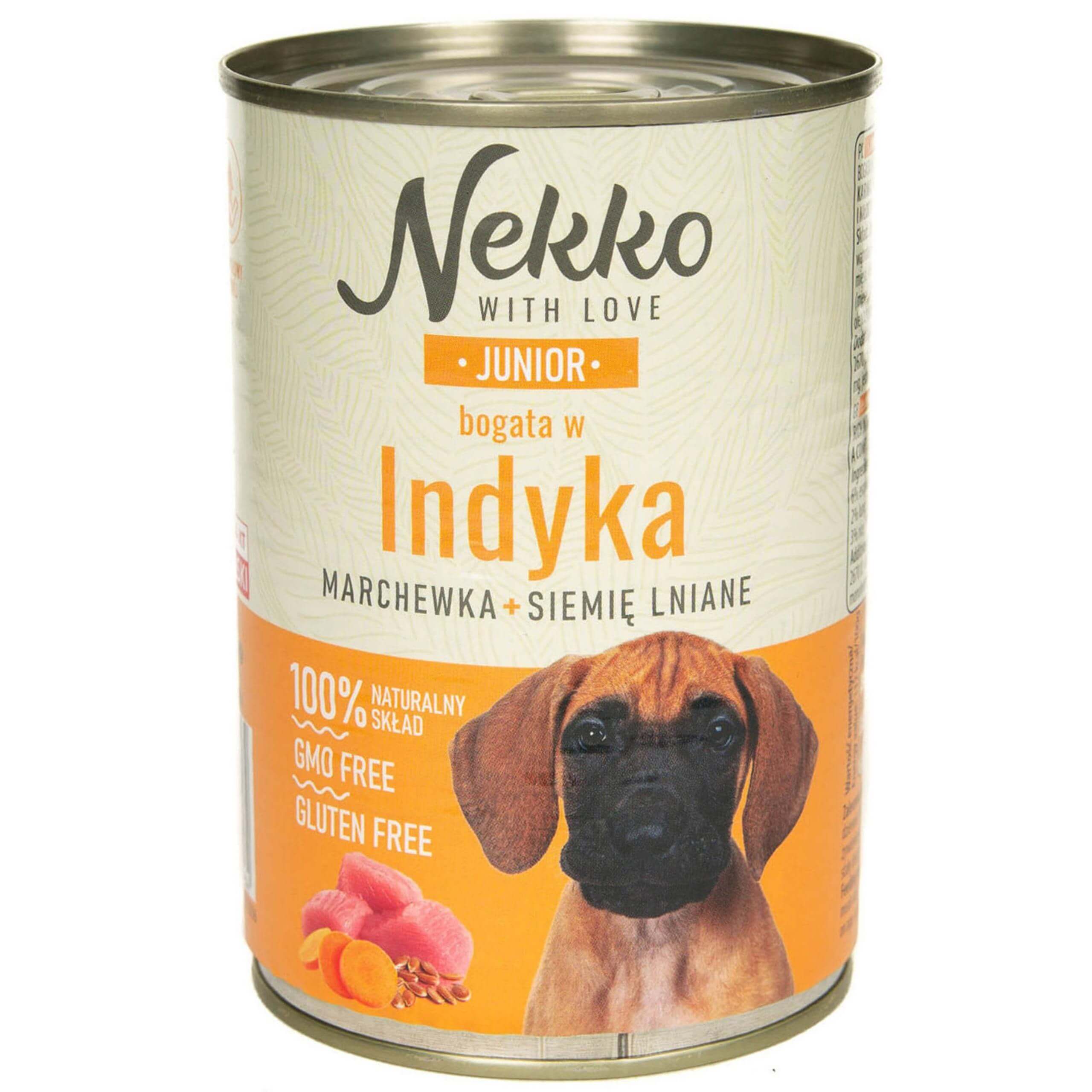 NEKKO Junior Indyk Marchewka Siemię lniane