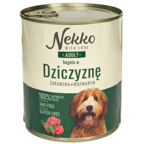 NEKKO Adult Dziczyzna Rozmaryn Żurawina - obrazek 5