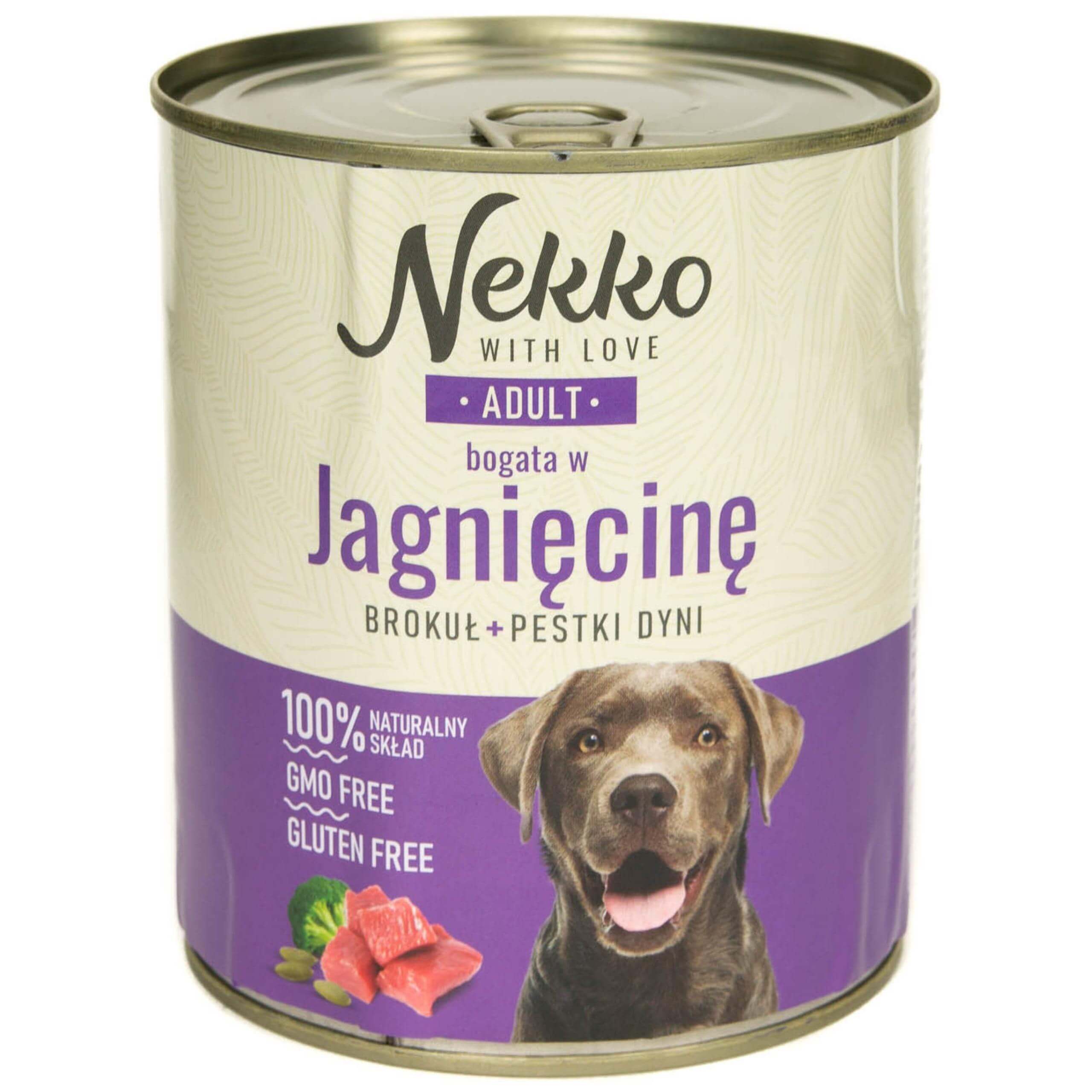 NEKKO Adult Jagnięcina Brokuł Pestki dyni