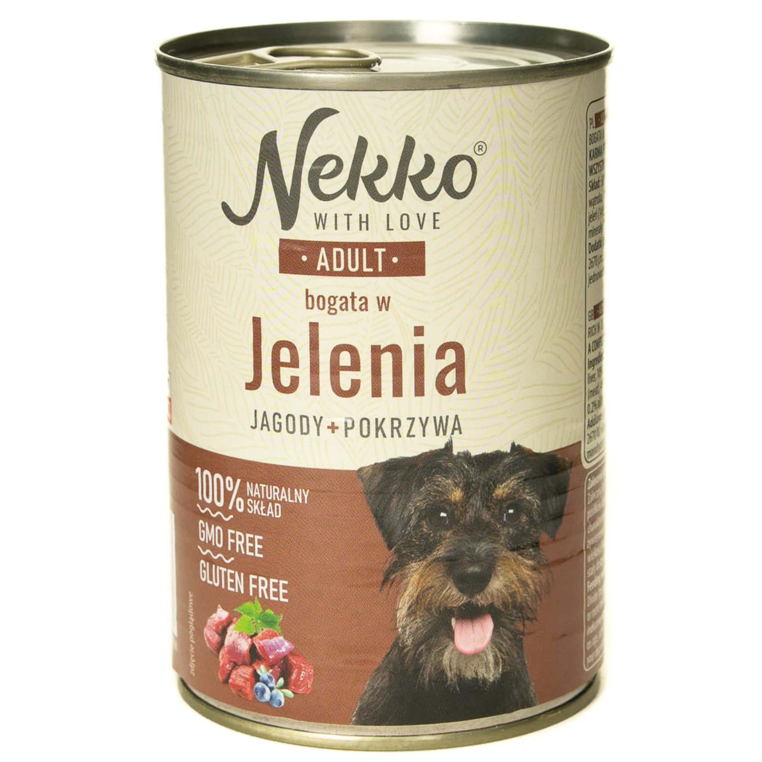 NEKKO Adult Jeleń Jagody Pokrzywa