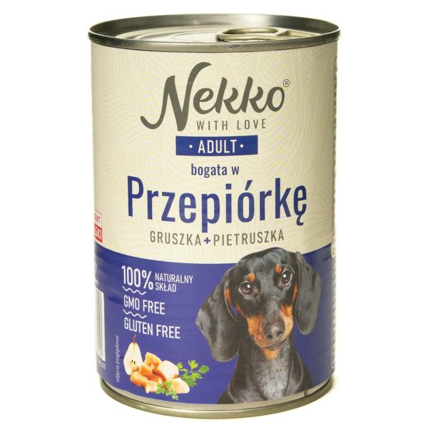 NEKKO Adult Przepiórka Gruszka Pietruszka