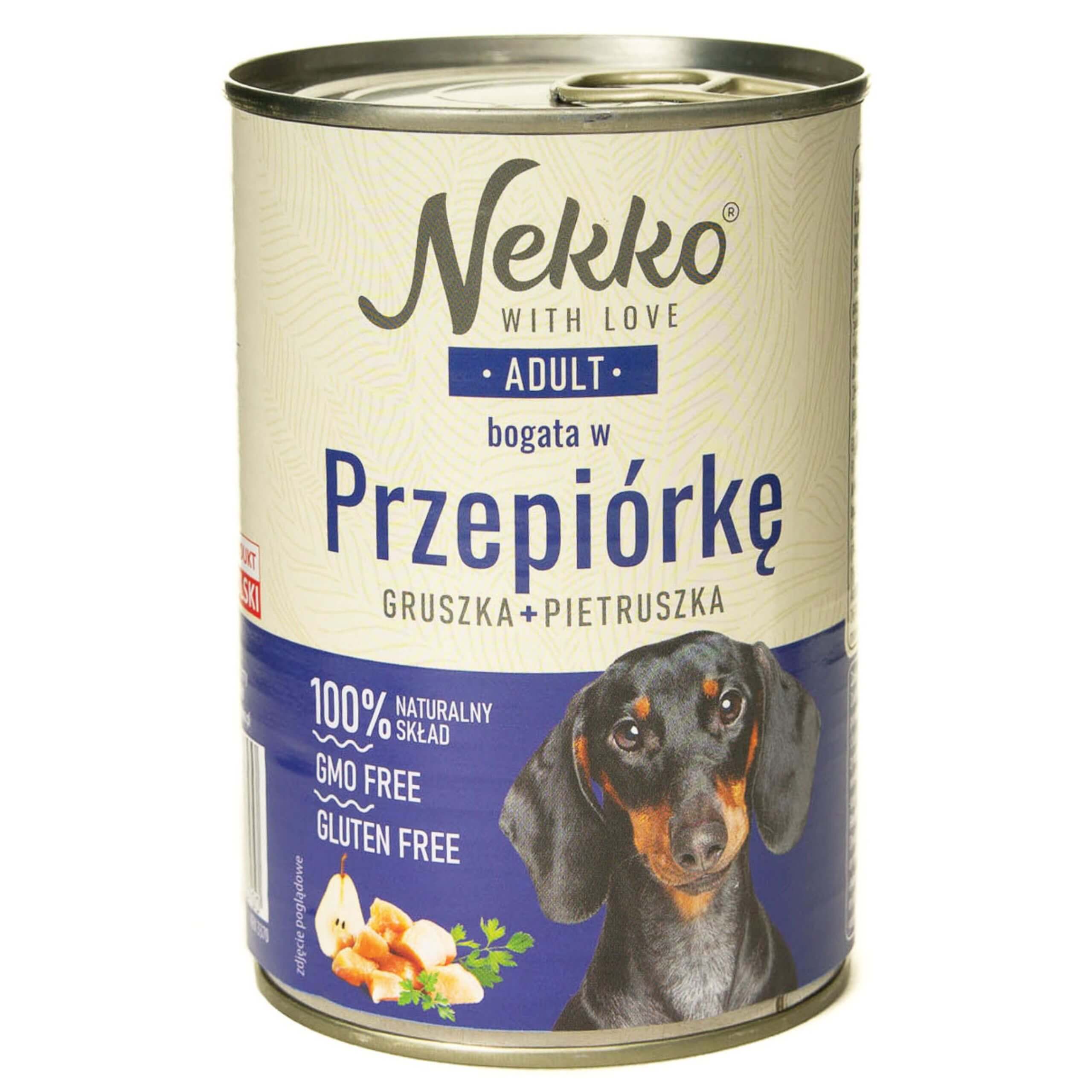 NEKKO Adult Przepiórka Gruszka Pietruszka
