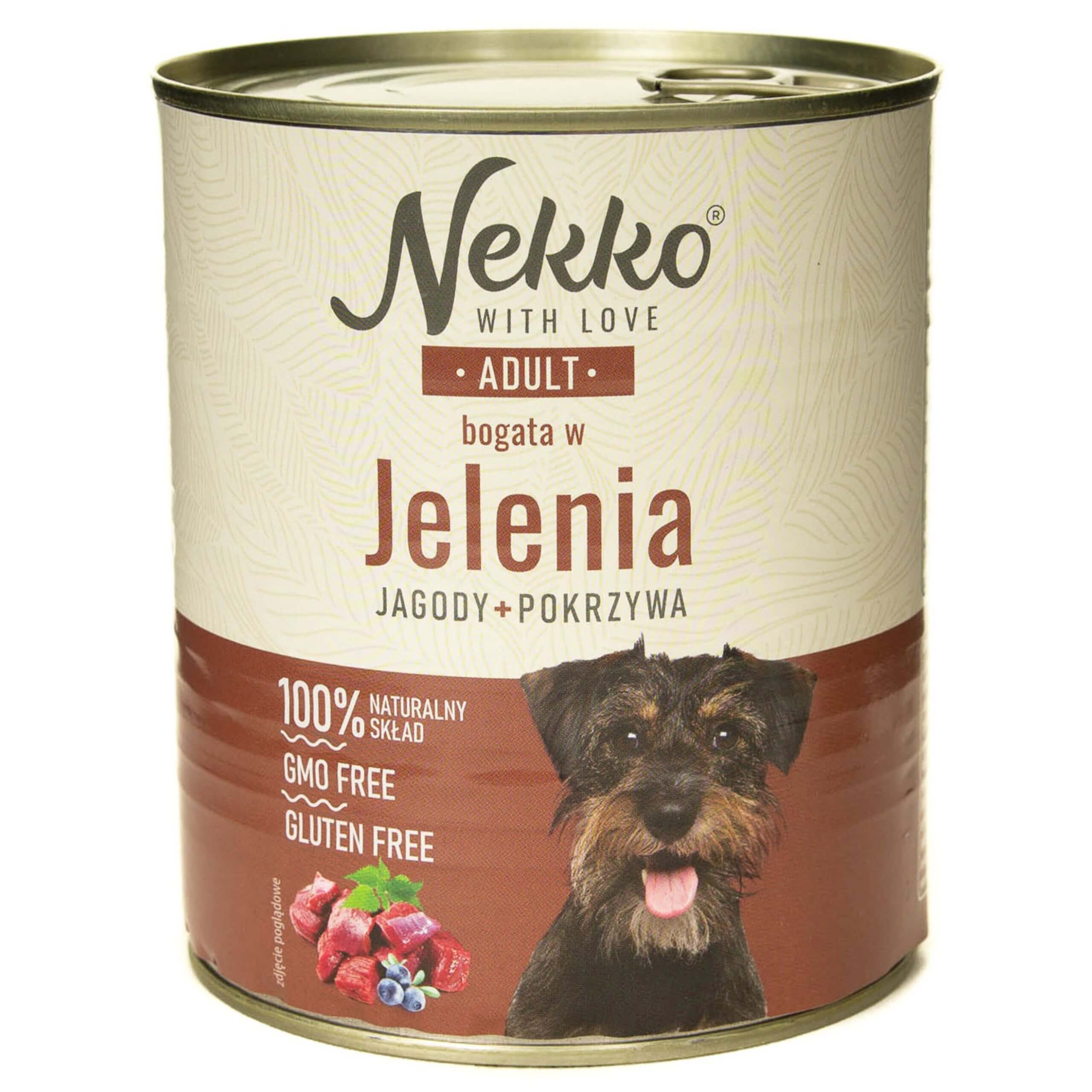 NEKKO Adult Jeleń Jagody Pokrzywa