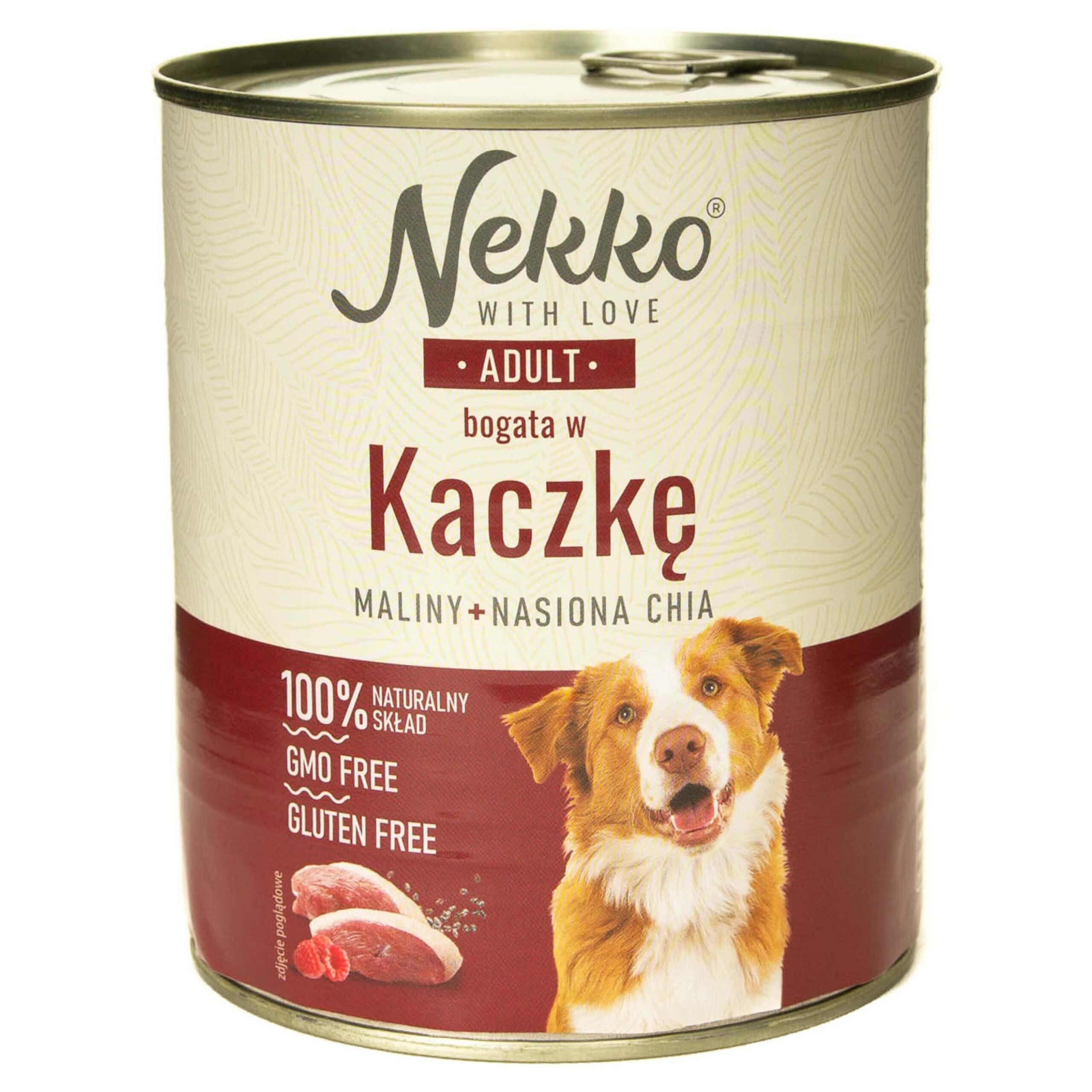 NEKKO Adult Kaczka Maliny Chia