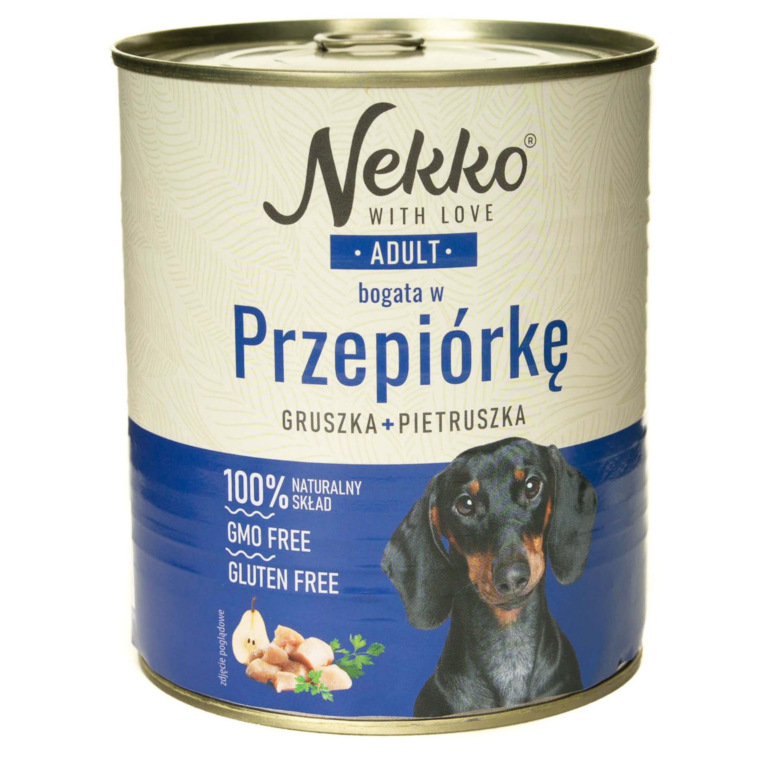 NEKKO Adult Przepiórka Gruszka Pietruszka
