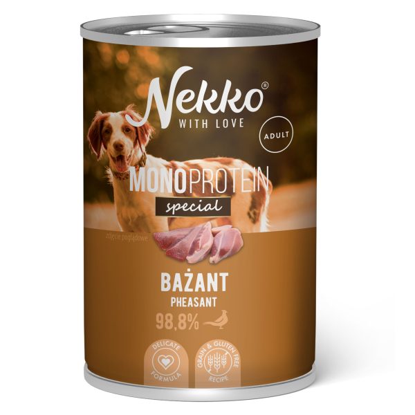 NEKKO Mono Adult Special Bażant 400g