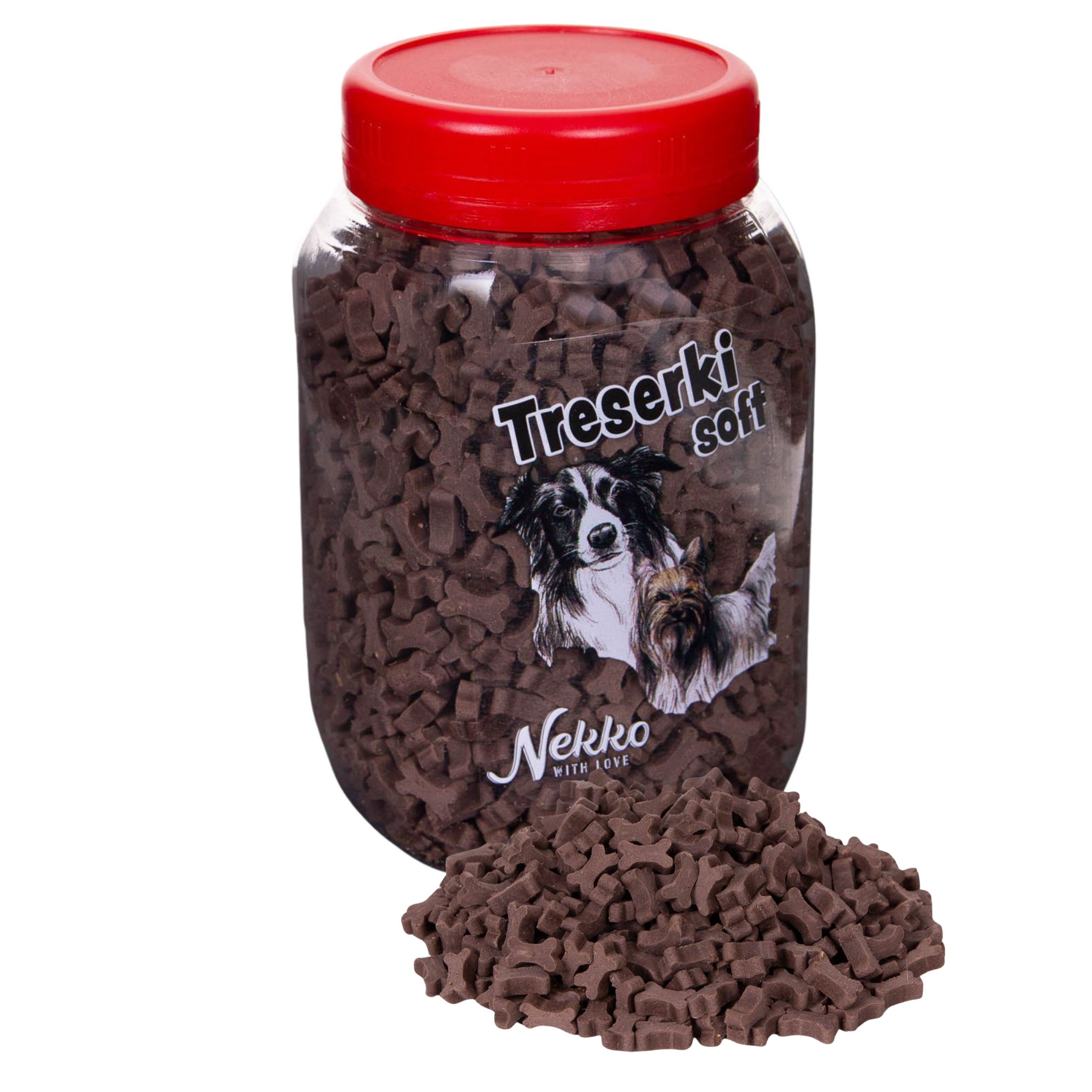 Nekko Treserki Soft BONES MINI JAGNIĘCINA 300g