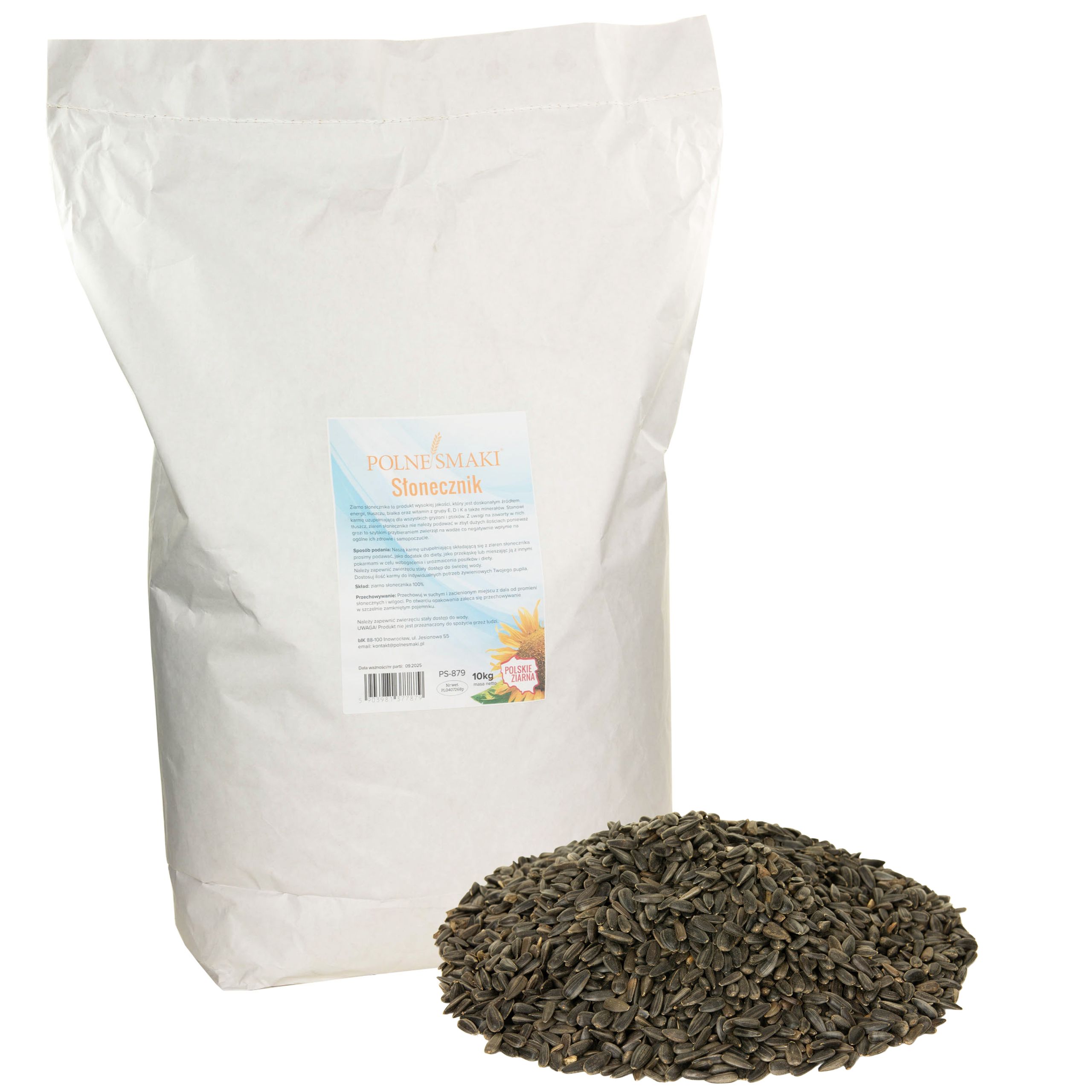 POLNE SMAKI Słonecznik 10kg