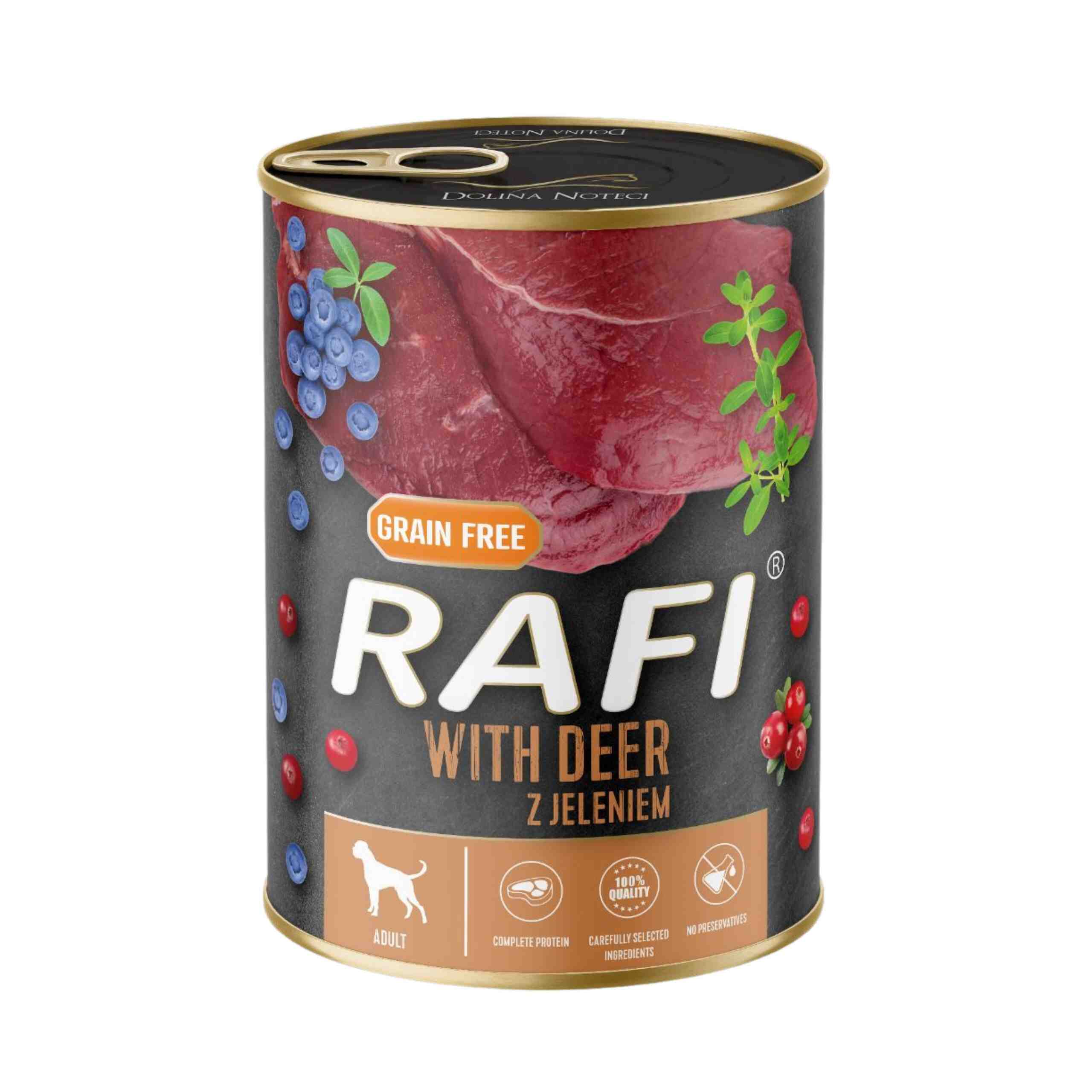 RAFI Grain Free JELEŃ 400g
