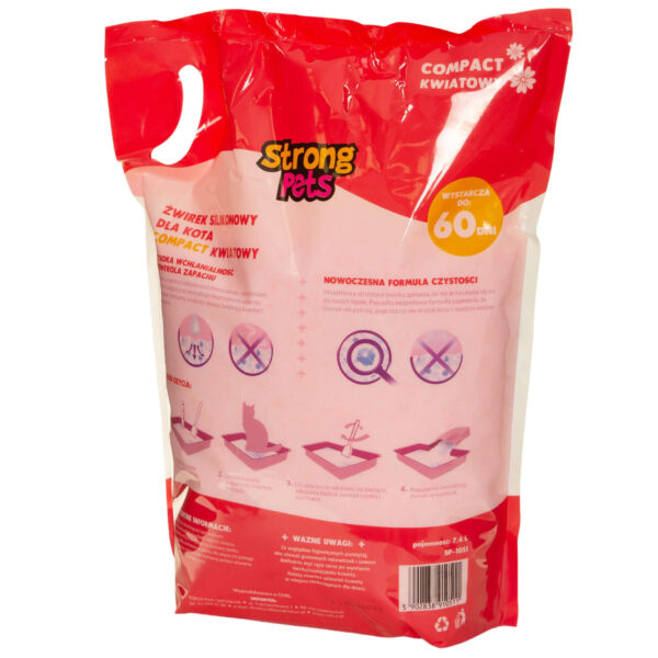 STRONG PETS Żwirek Silikonowy Compact Kwiatowy - obrazek 2