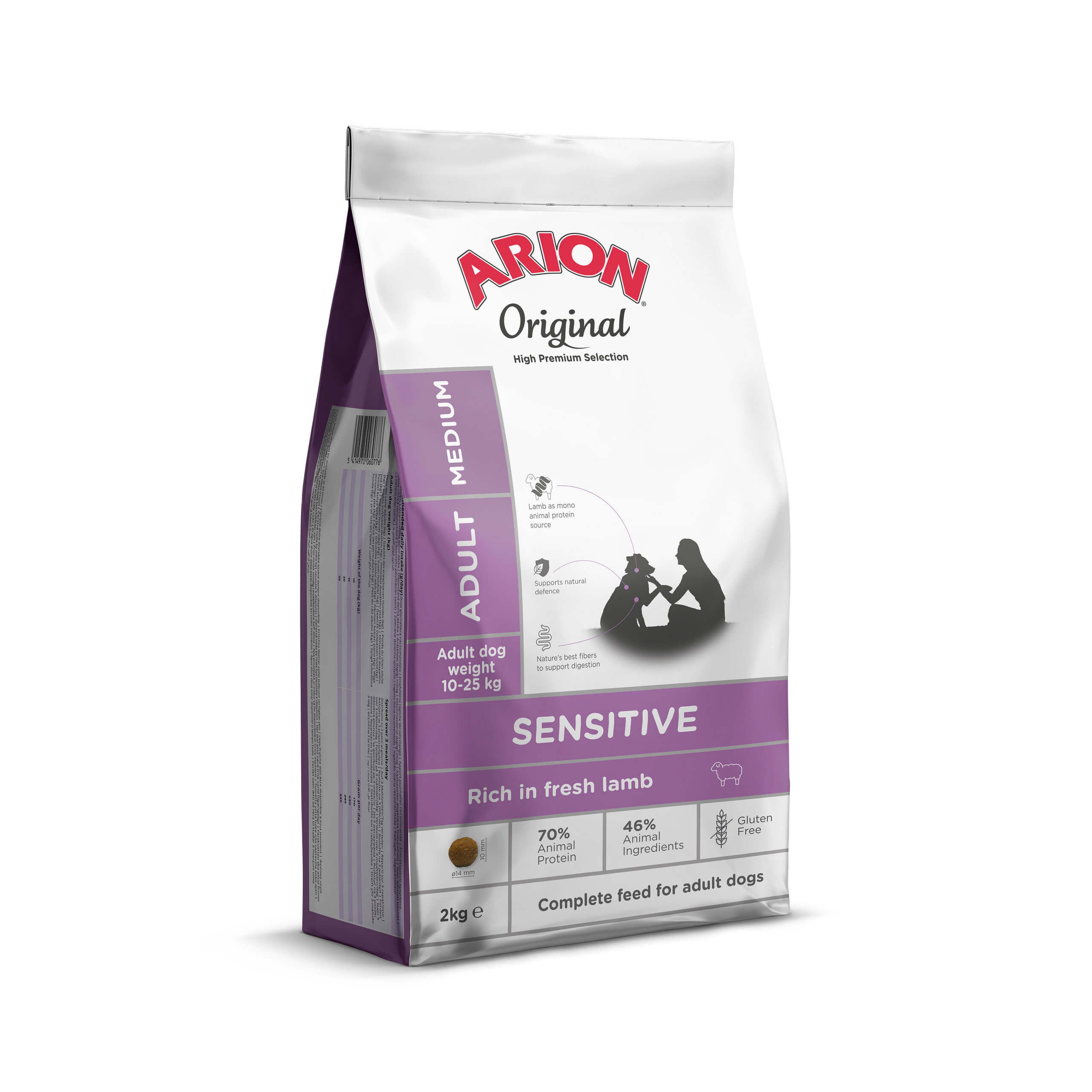 ARION Original SENSITIVE Adult Medium Lamb&Rice 2kg