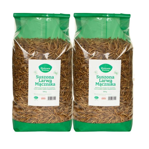Ziołowa Kotlina Larwa Mącznika 1kg
