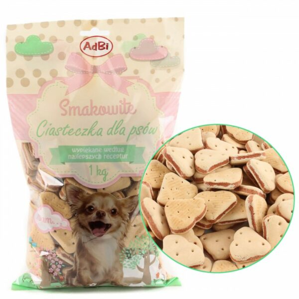 Adbi ciastka Serca z wołowiną 1kg