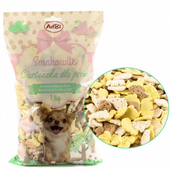 Adbi ciastka Zwierzaki Zoo Mix 1kg