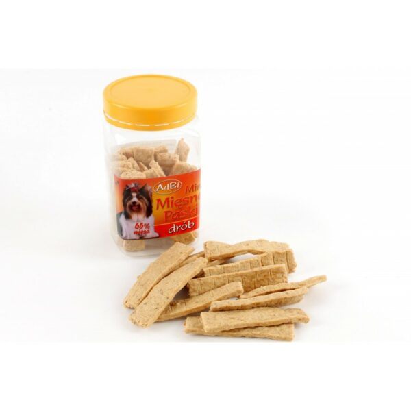 Adbi Paski mięsne Mini z drobiem 300g