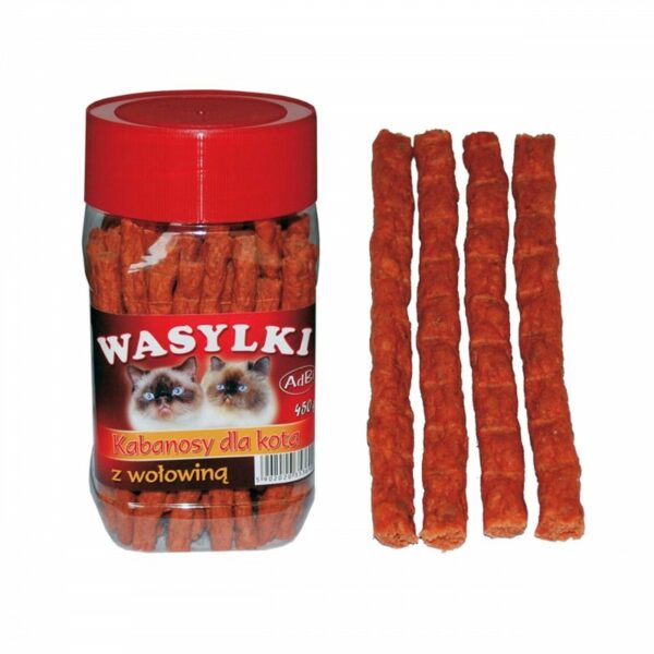 Adbi Wasylki kabanosy z wołowiną 450g